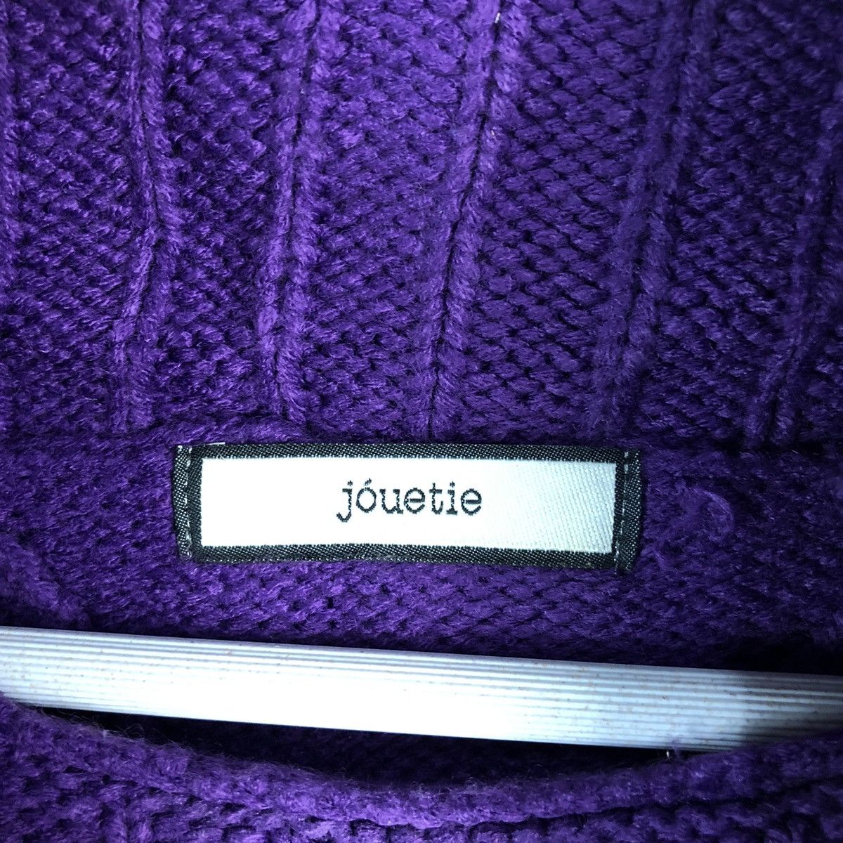 Homespun Knitwear × Japanese Brand Jovete Purple Knitwear #A1281 Size M / US 6-8 / IT 42-44 - 9 Thumbnail