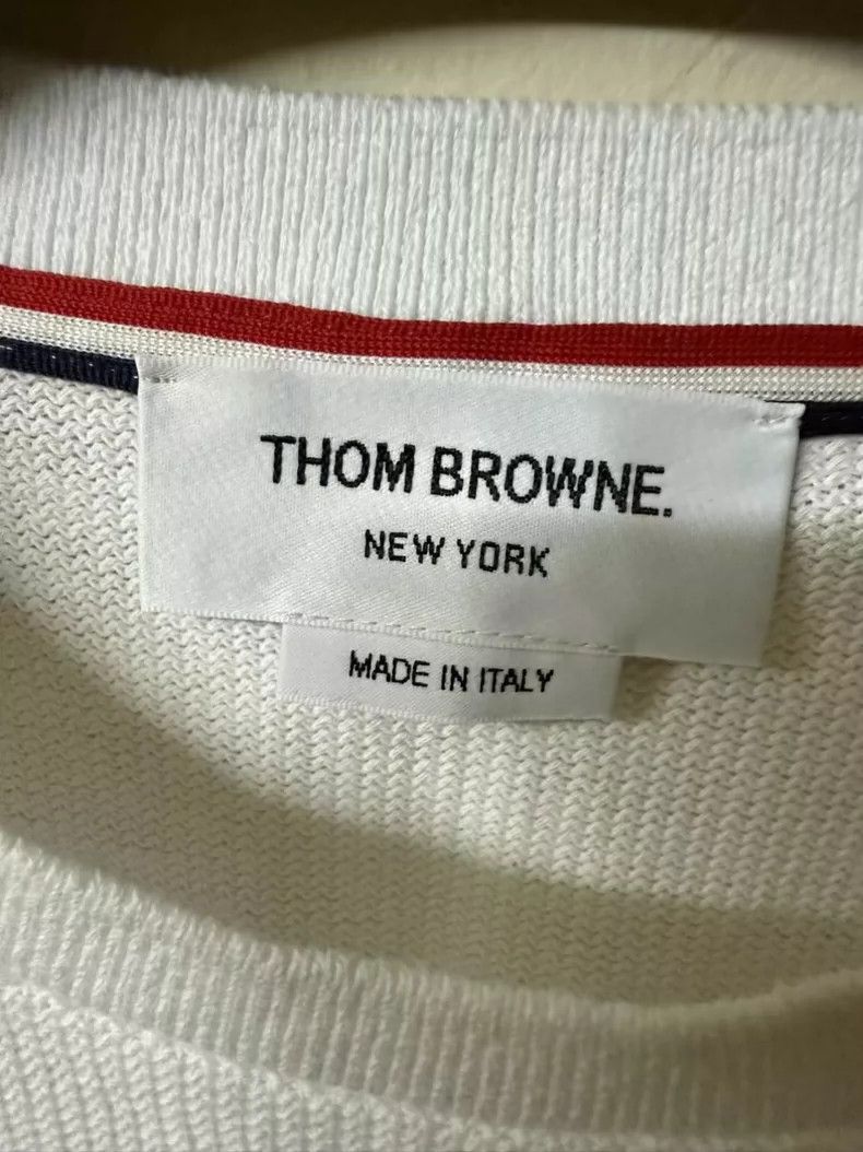 Thom Browne Thom browne New waffle short sleeves 2504-Nextarrow Size US XXL / EU 58 / 5 - 4 Thumbnail