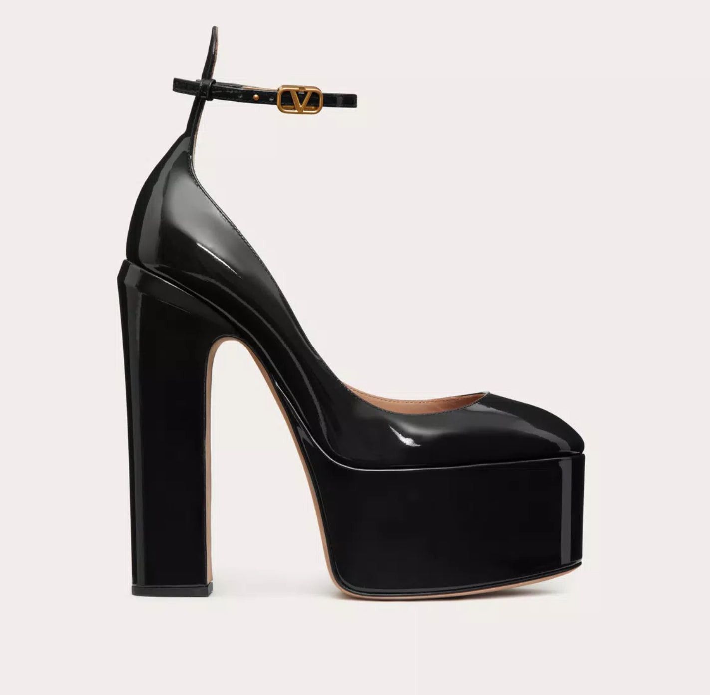 Valentino Tan-Go 155mm Platform Pumps SIZE 37.5