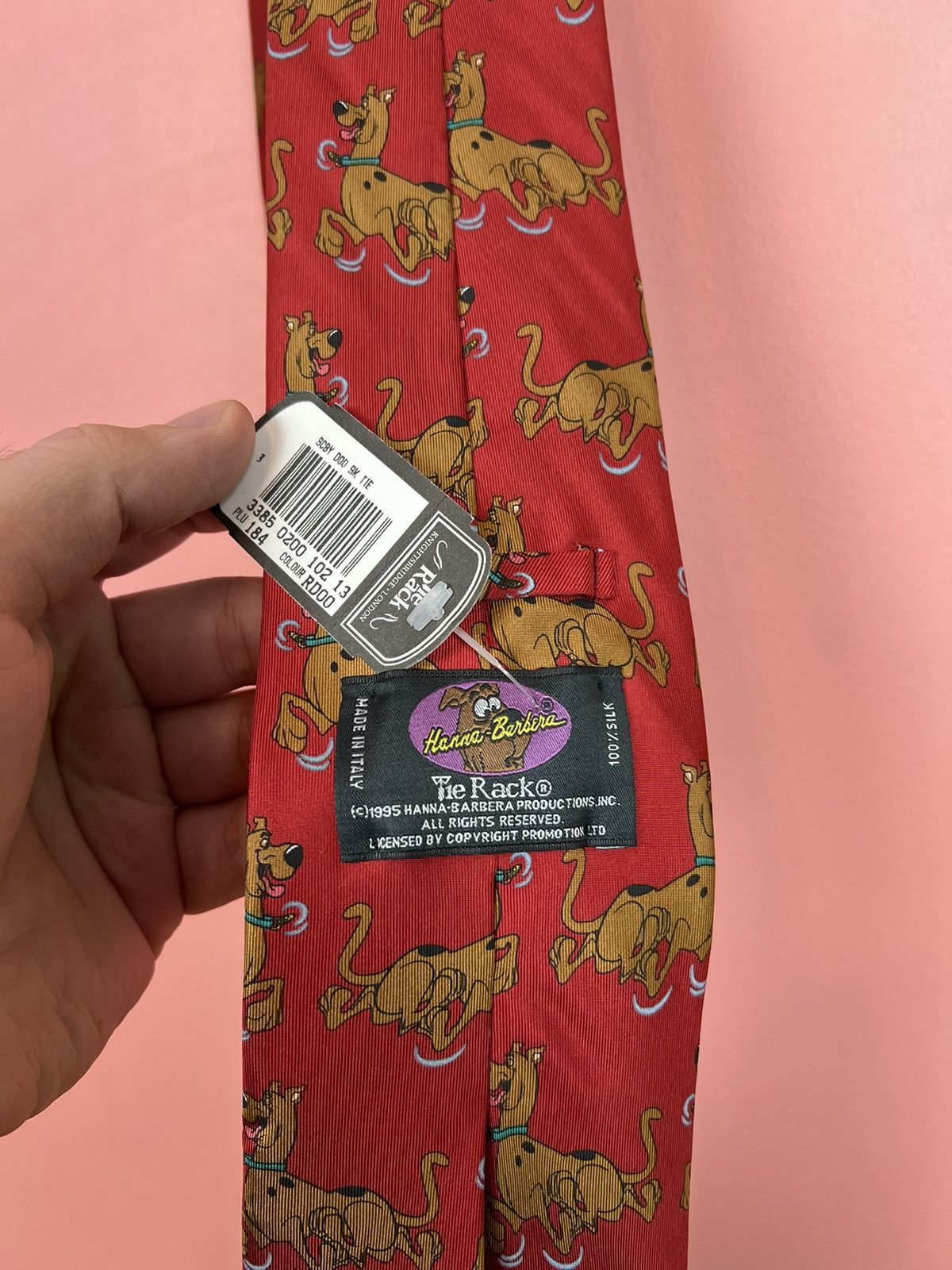 Cartoon Network The rack tie silk hanna-barbera scooby-doo Size ONE SIZE - 8 Thumbnail