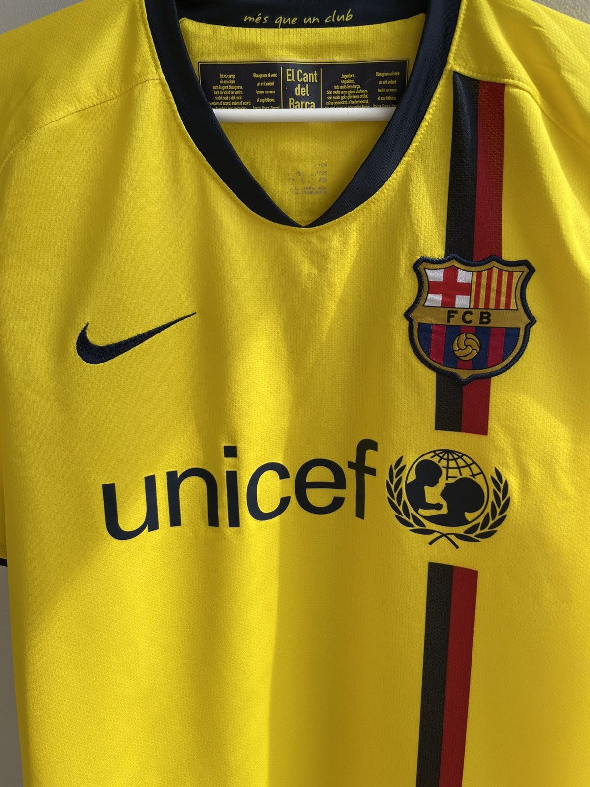 Vintage Barcelona 2008 2009 2010 #11 Bojan Away Football Shirt Size US M / EU 48-50 / 2 - 4 Thumbnail