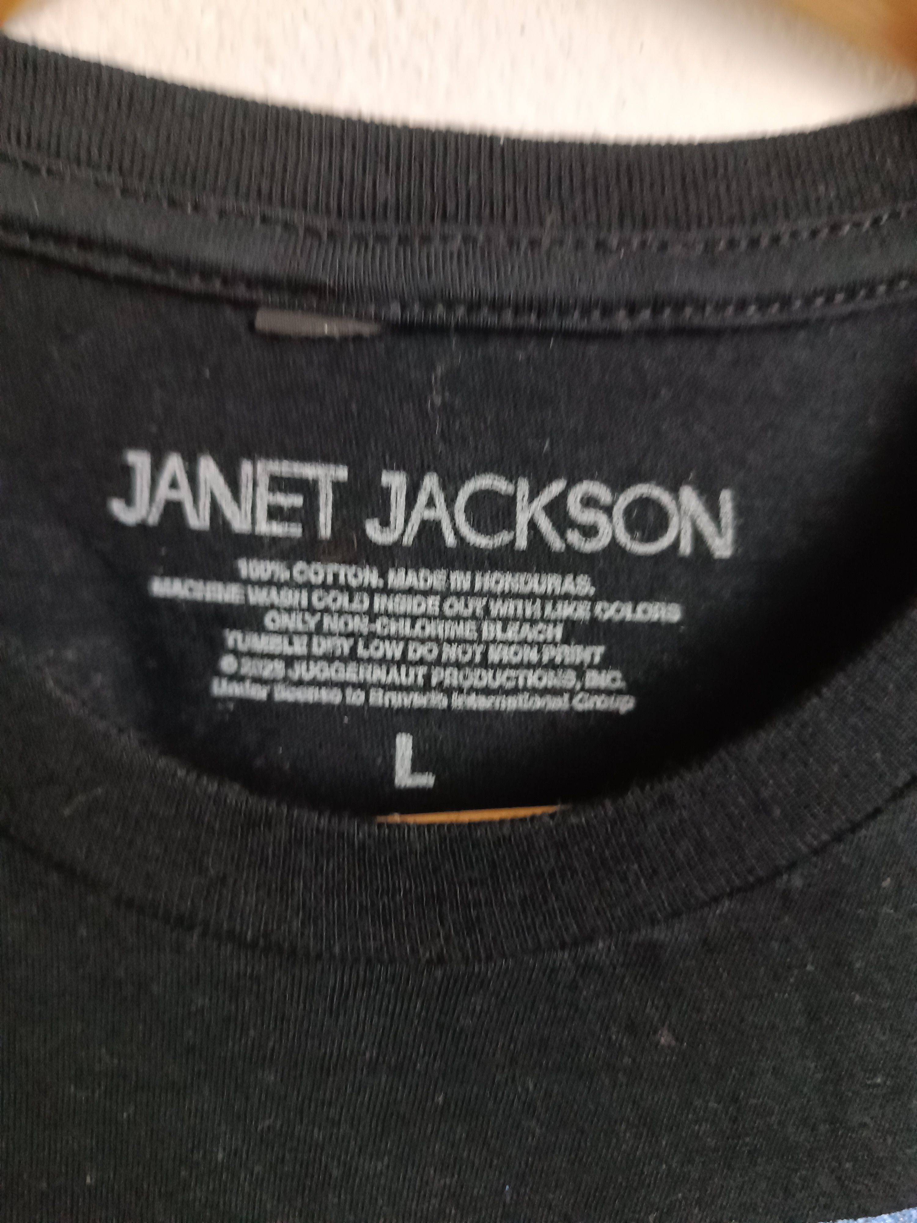 Rap Tees VINTAGE JANET JACKSON TOUR TEE mc5 timberlake nsync Size US L / EU 52-54 / 3 - 8 Thumbnail
