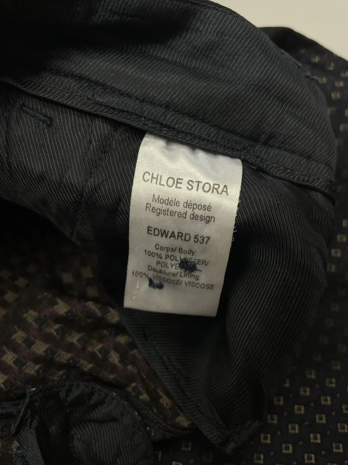 Other Chloe Stora Trousers Print Chino Womens Pants Size 36 Size 26" / US 2 / IT 38 - 9 Thumbnail
