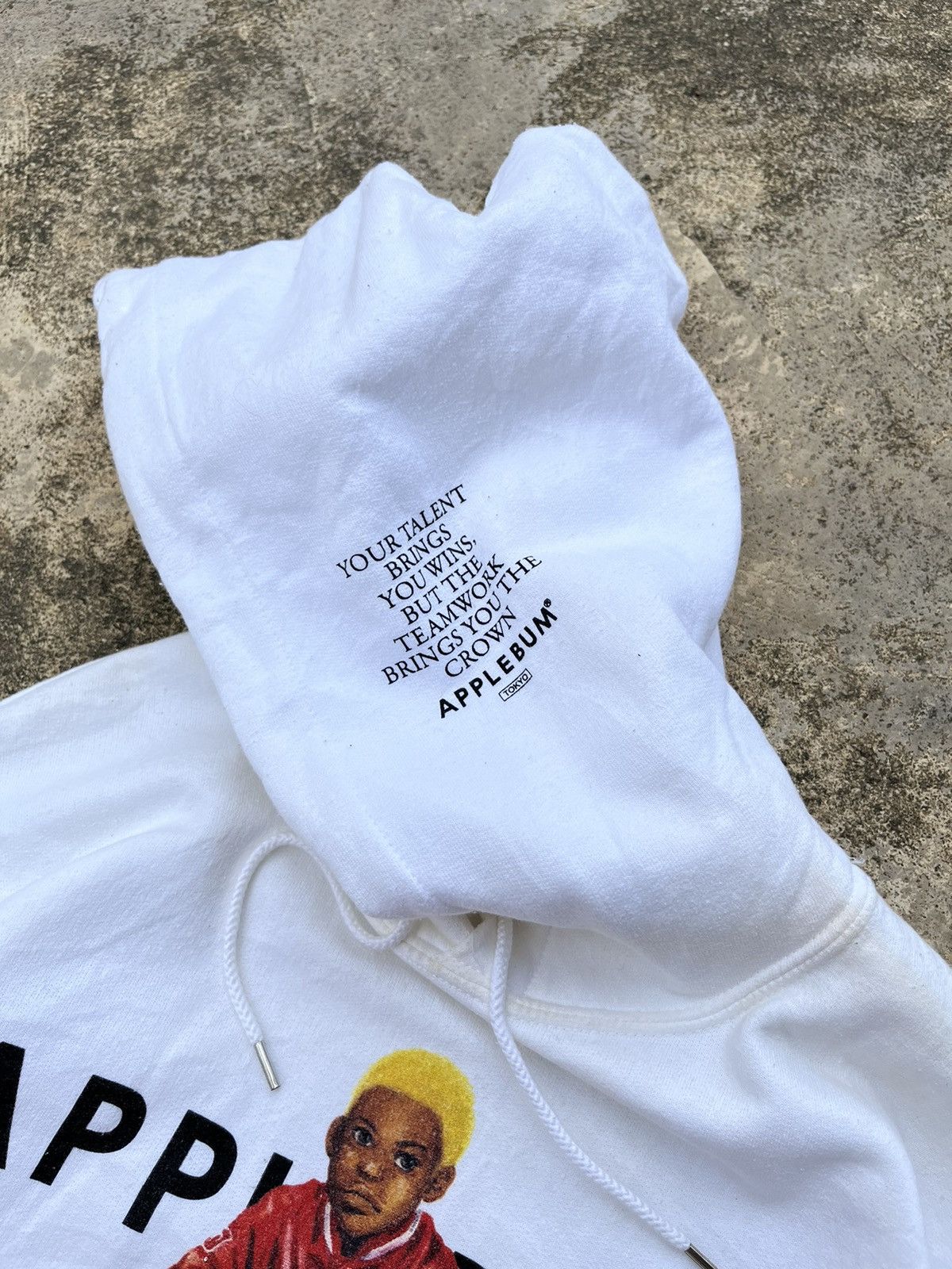 Apple × Japanese Brand ⚡️STEALS⚡️Apple Bum Basketball icon Big Logo Hoodie Size US S / EU 44-46 / 1 - 6 Thumbnail