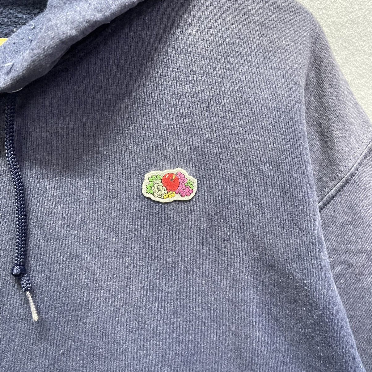 Fruit Of The Loom Vintage Fruit of the Loom Plain Hoodie – Made in Japan Size US M / EU 48-50 / 2 - 3 Thumbnail