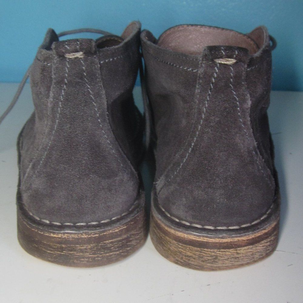 Other Eric Michael Gray Suede Lace Up Booties Size 37 / 6.5 Size US 7 / IT 37 - 2 Thumbnail