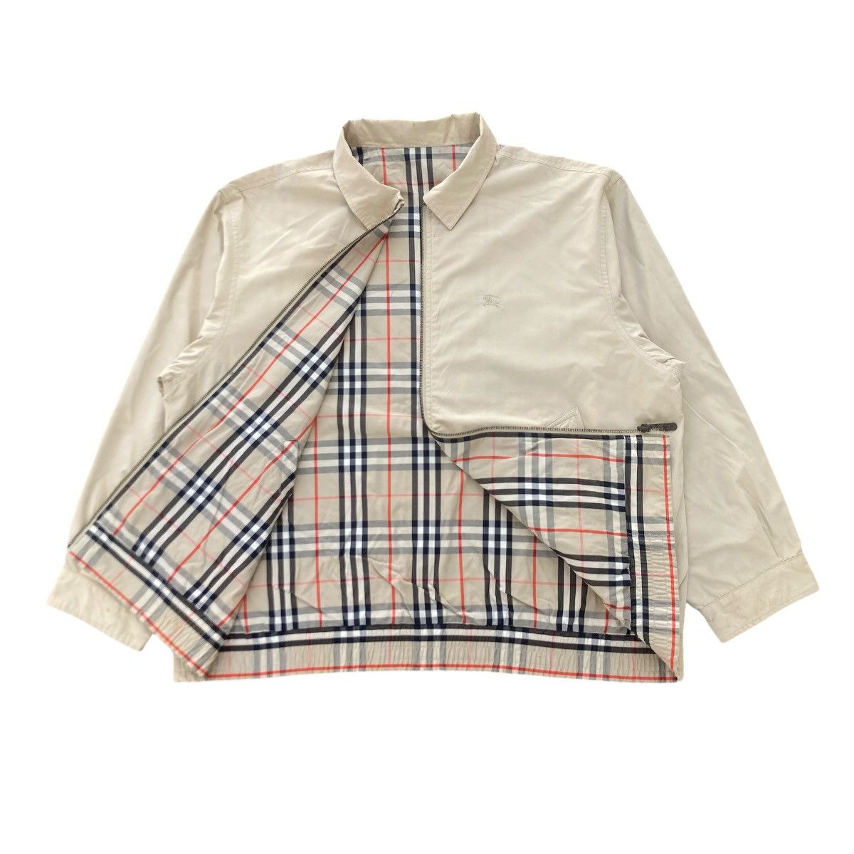 Burberry VINTAGE BURBERRY NOVA CHECK REVERSIBLE JACKET Size US XL / EU 56 / 4 - 4 Thumbnail