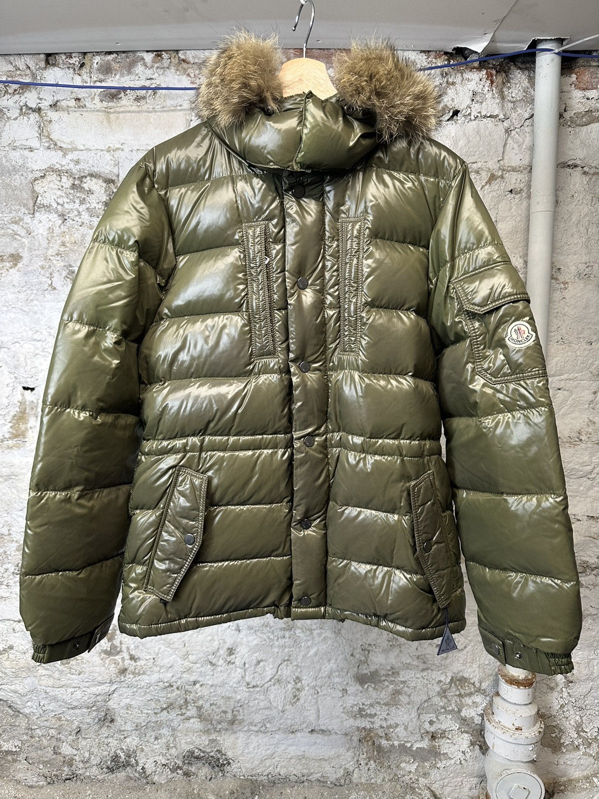 Moncler Moncler Rod Green Down Puffer Coat Jacket Sz 1 (S) | Grailed