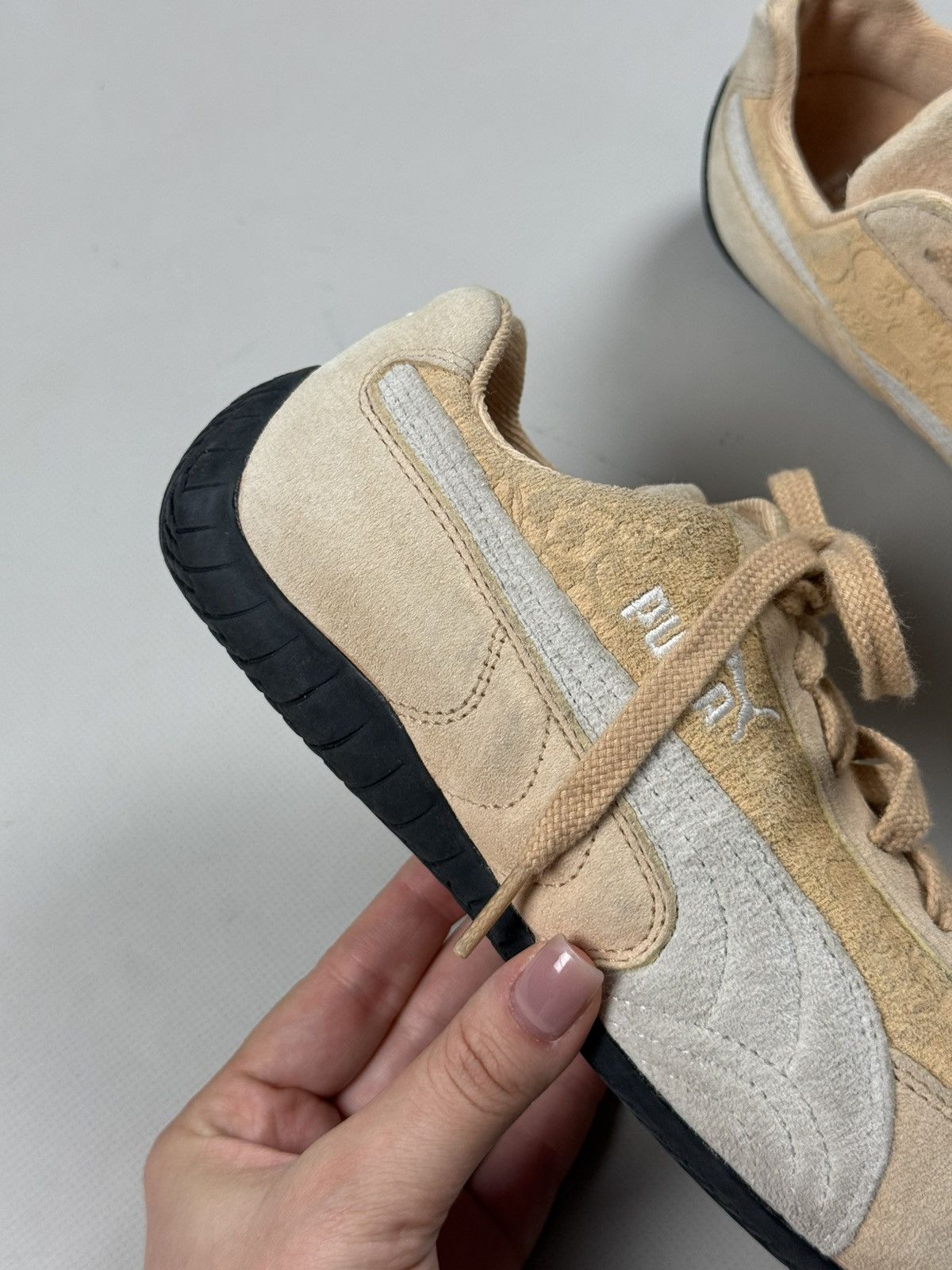 Puma Puma Speedcat Vintage Ladies Suede Low Top Sneakers Shoes Size US 6.5 / IT 36.5 - 7 Thumbnail