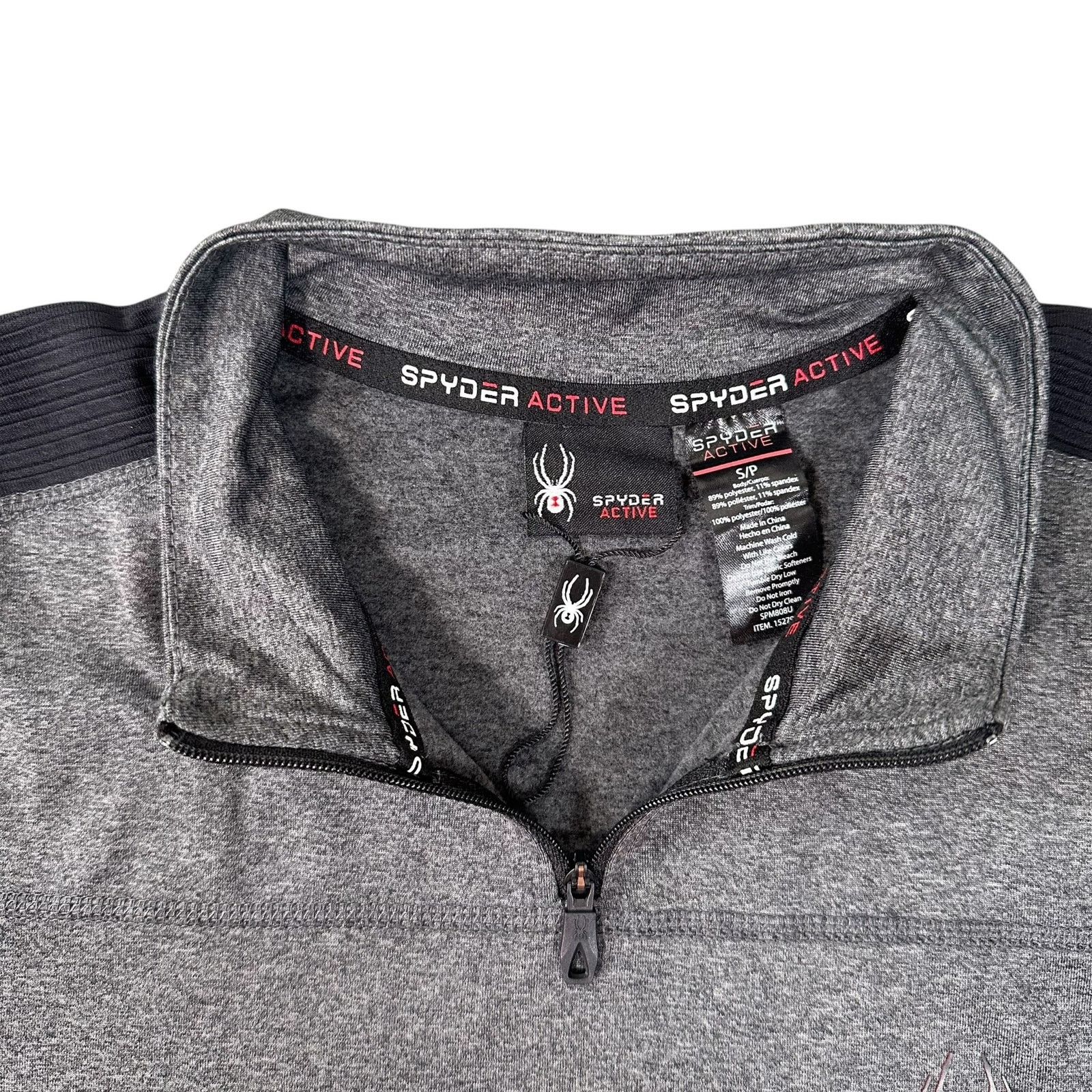 Spyder NWOT Spyder Men's Active 1/4 Zip Pullover Shirt Size S Size US S / EU 44-46 / 1 - 5 Thumbnail