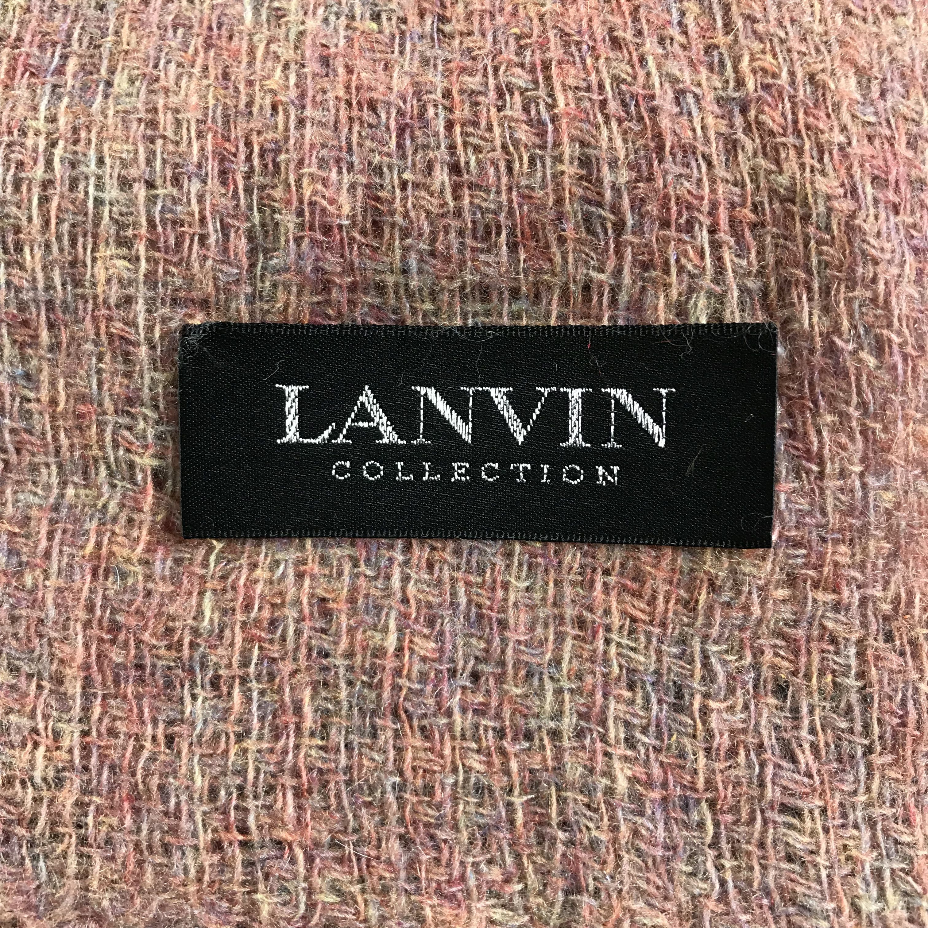 Lanvin Lanvin Oversize Scarf / Muffler / Neckwear SS1533 Size ONE SIZE - 5 Thumbnail