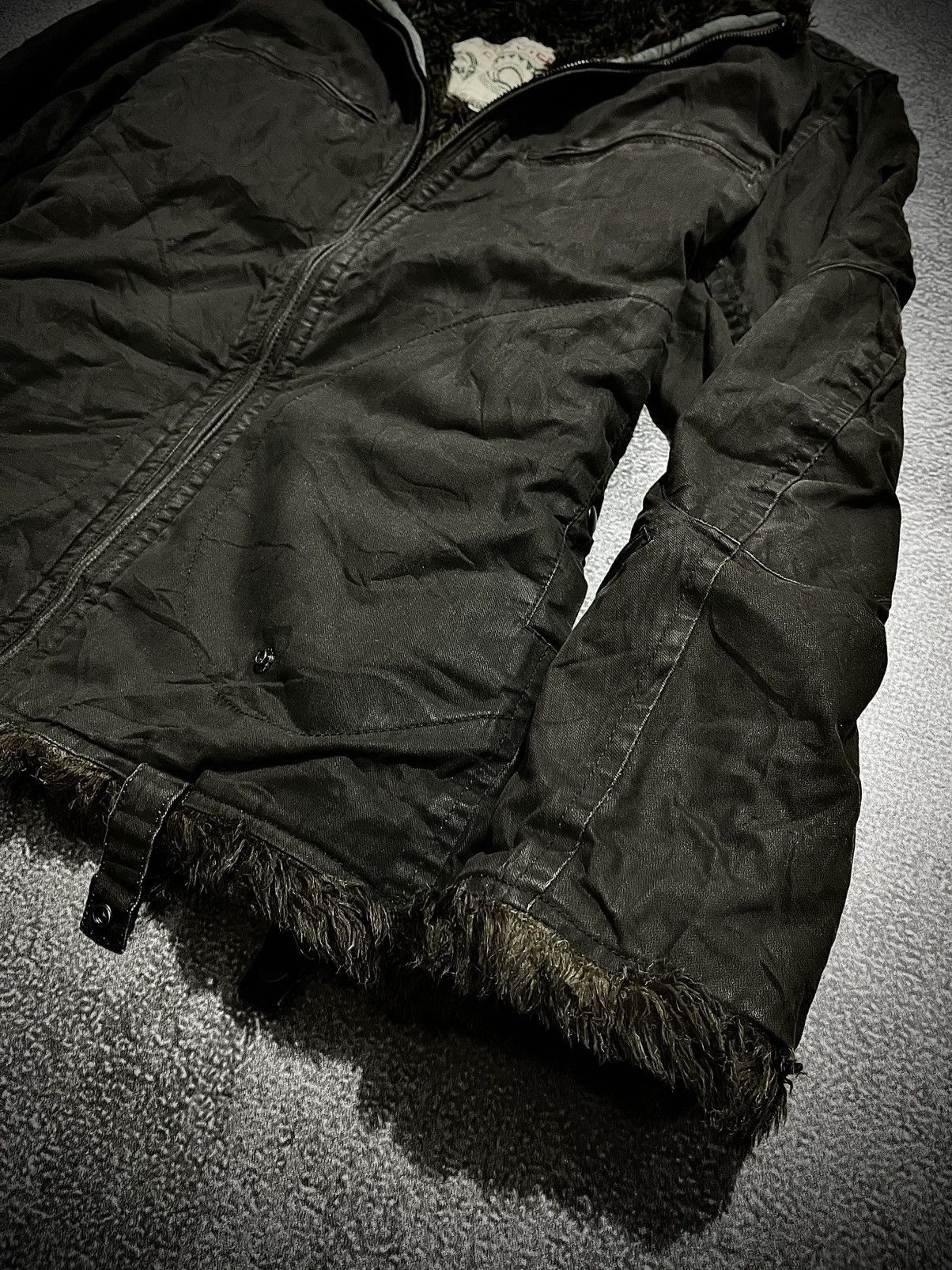 Chevignon Crazy Fur Japanese Chevignon Canvas Fur jacket Yasuyuki Styl Size US L / EU 52-54 / 3 - 3 Thumbnail