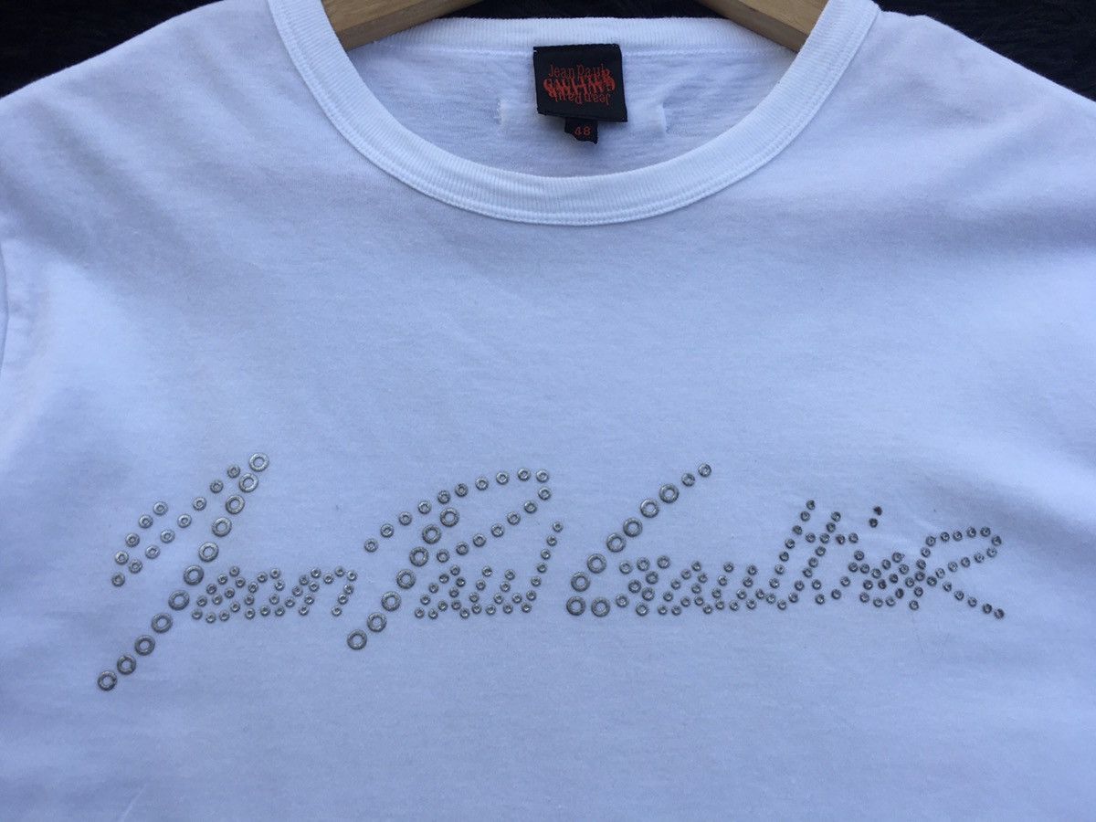 Jean Paul Gaultier Rare Jean Paul Gaultier Spellout Tshirt Size US M / EU 48-50 / 2 - 8 Thumbnail