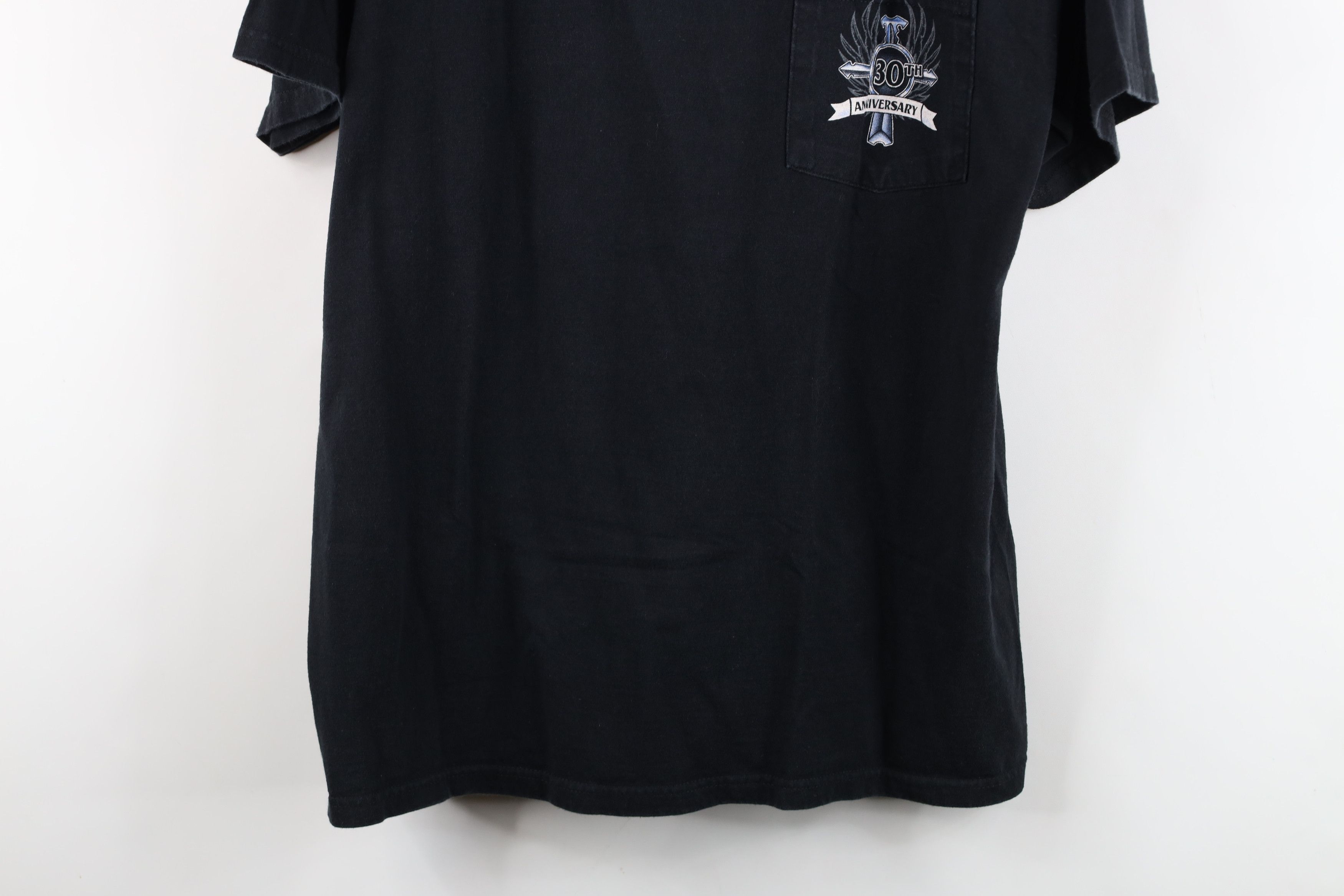 Vintage Vintage Y2K Iron Horse Saloon Tribal Sword T-Shirt Black Size US L / EU 52-54 / 3 - 3 Thumbnail