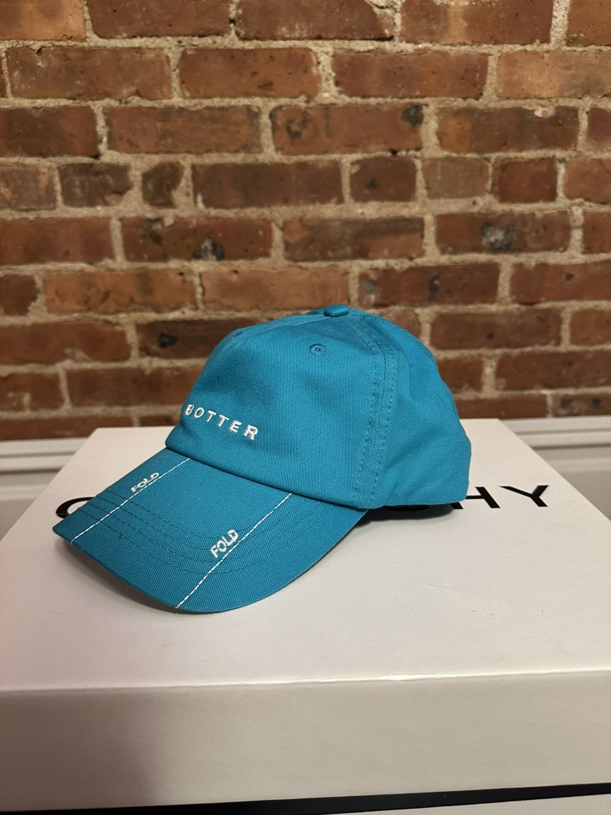 BOTTER SS/22 Fold Label Embroidered Hat/Cap Size ONE SIZE - 2 Thumbnail