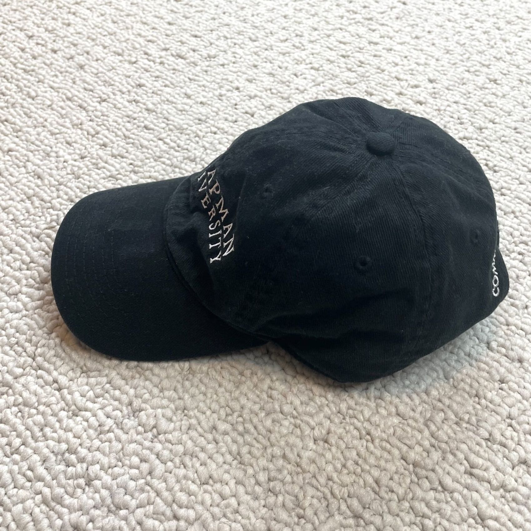 Vintage Aardvark Baseball Hat Cap Unisex Adults OSFM Black Chapman University Commencement 2019 Adjustable Cap Black University Theme Varsity Style Size ONE SIZE - 7 Thumbnail