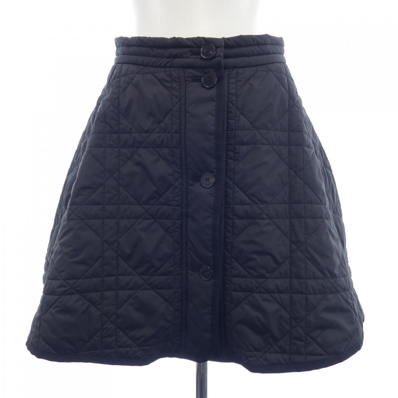 Dior Dior Christian Dior Macro Cannage Quilted Skirt Textile Skirts 157J66A2827 DUTY FREE for USA Size ONE SIZE - 1 Thumbnail
