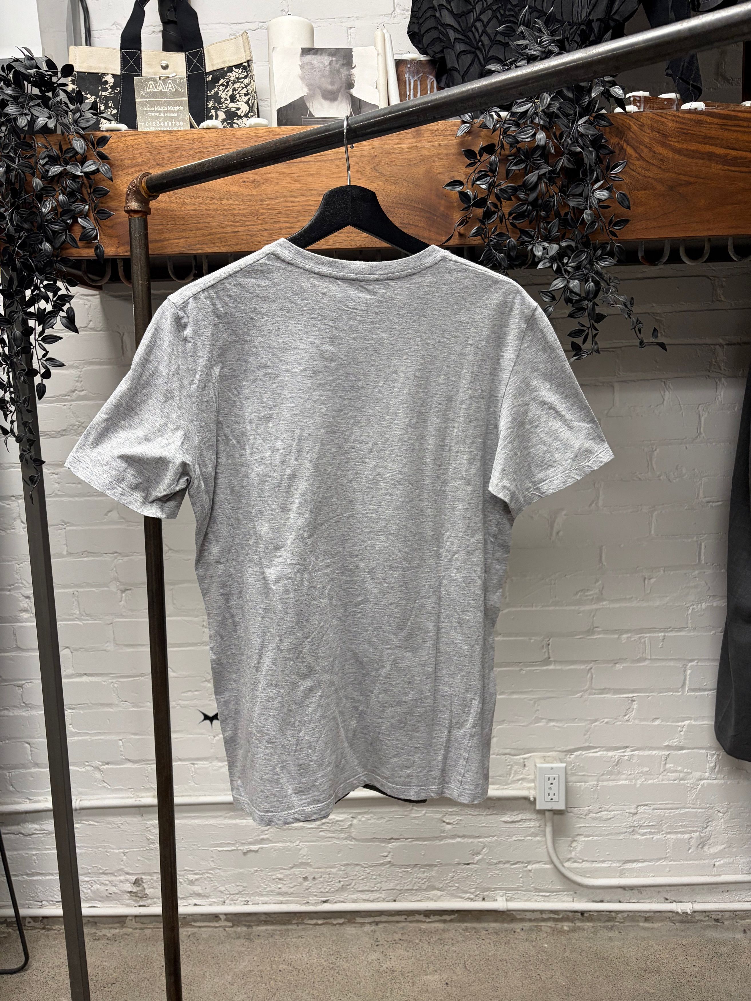 Saint Laurent Paris 2000s Yves Saint Laurent Rive Gauche ‘Negative Space’ YSL Logo T-Shirt Size US L / EU 52-54 / 3 - 3 Thumbnail