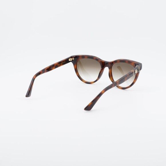 Gucci Gucci GG0763S 002 Sunglasses Havana Cat Eye Frame Size ONE SIZE - 9 Thumbnail