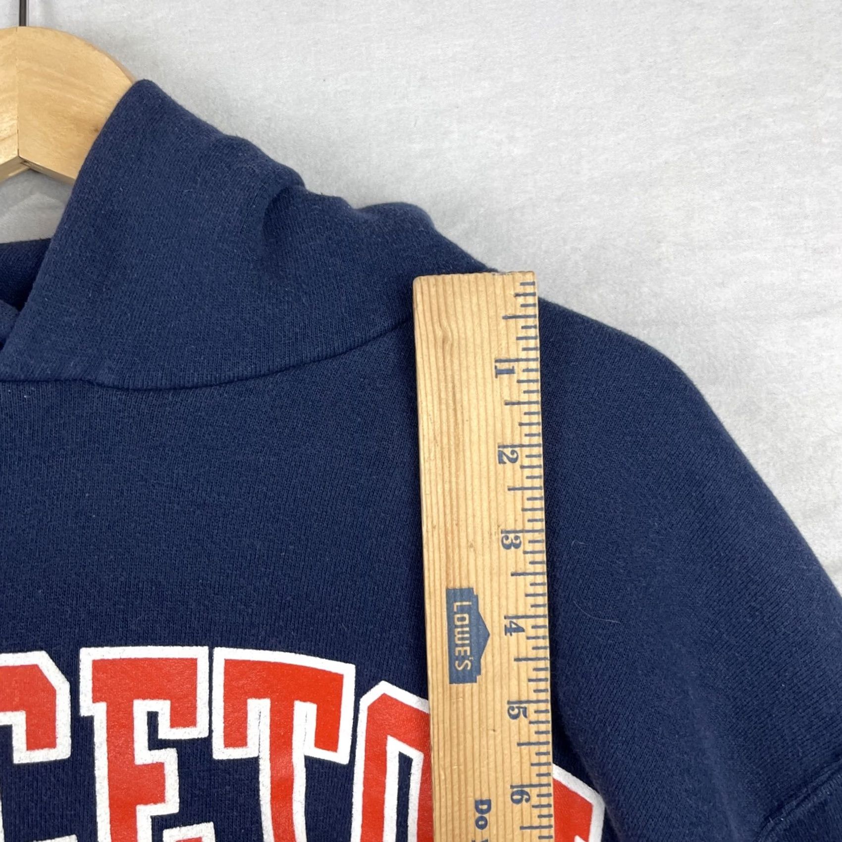 Russell Athletic VINTAGE Russell Athletic Princeton Hoodie Mens M Navy Blue Tigers Sweatshirt Fleece Graphic Print Embroidered Logo University College Size US M / EU 48-50 / 2 - 6 Thumbnail