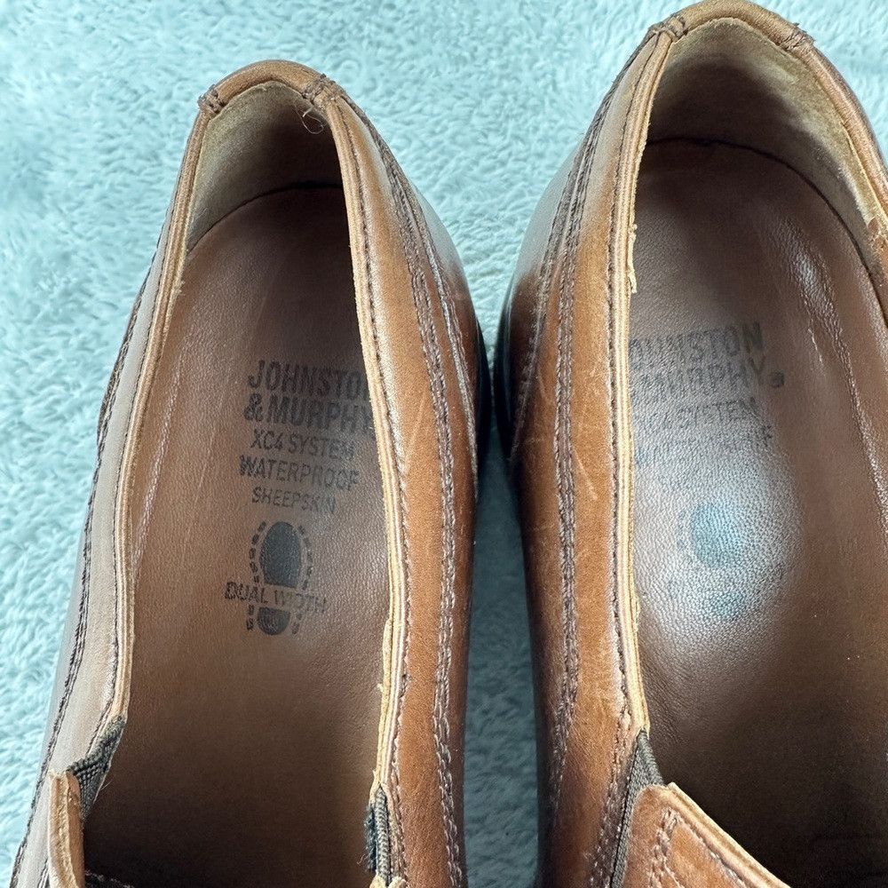 Johnston & Murphy Johnson & Murphy Brown Leather Shoes Men’s Size 9.5 US Size US 9.5 / EU 42-43 - 6 Thumbnail