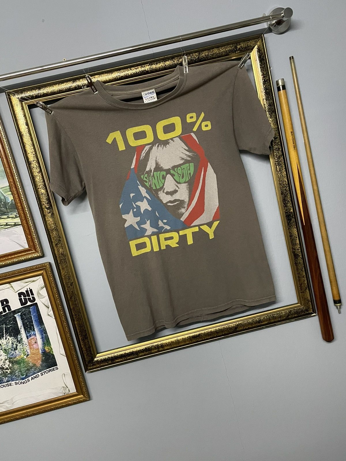 Band Tees Vintage Original 100 Dirty Sonic Youth Kim Gordon Rare Tee Size US S / EU 44-46 / 1 - 2 Thumbnail