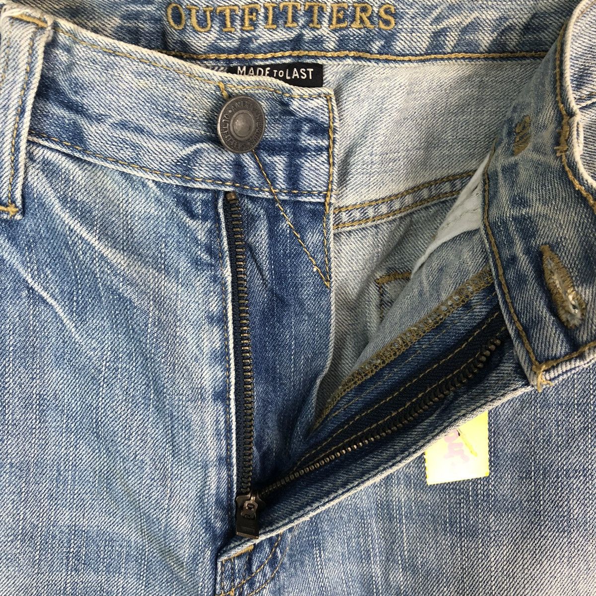 Japanese Brand Eagle American Outfitters Distressed Denim Pants #A1042 Size US 32 / EU 48 - 13 Thumbnail