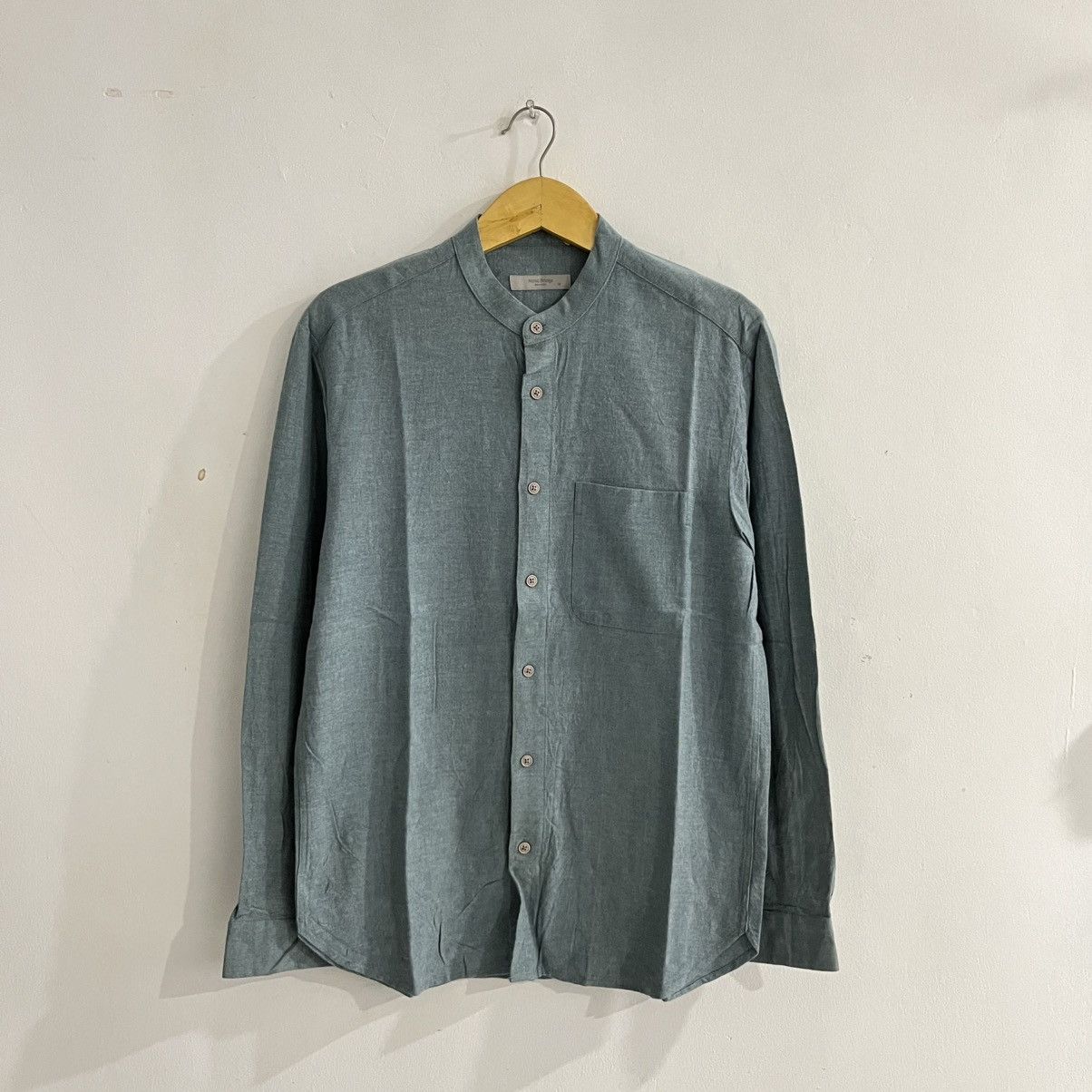 Japanese Brand mind bridge - standcollar basic shirt Size US M / EU 48-50 / 2 - 1 Thumbnail