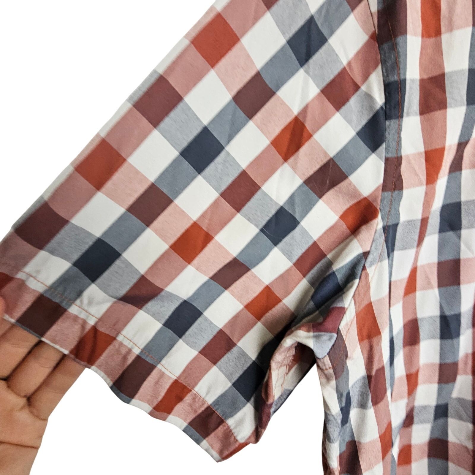 Marmot Marmot Mens Checker Button Shirt XL Gorpcore Outdoor Trail Size US XL / EU 56 / 4 - 4 Thumbnail