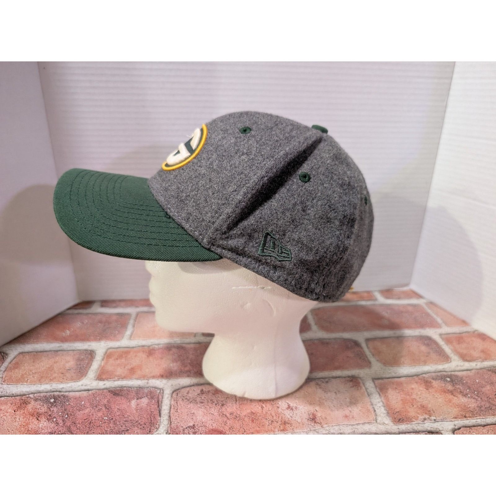 New Era New Era Green Bay Packers Gray Fitted Hat Cap Small Medium Size ONE SIZE - 2 Thumbnail