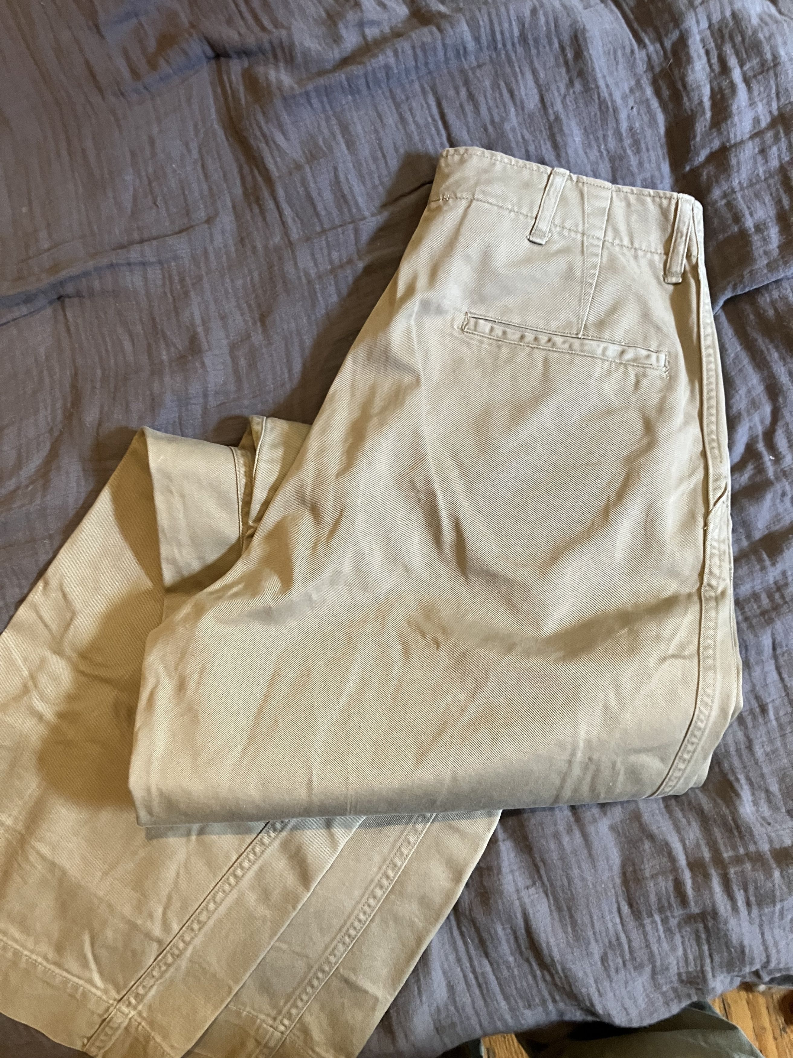 Vintage US Army khaki chinos Size US 30 / EU 46 - 3 Thumbnail