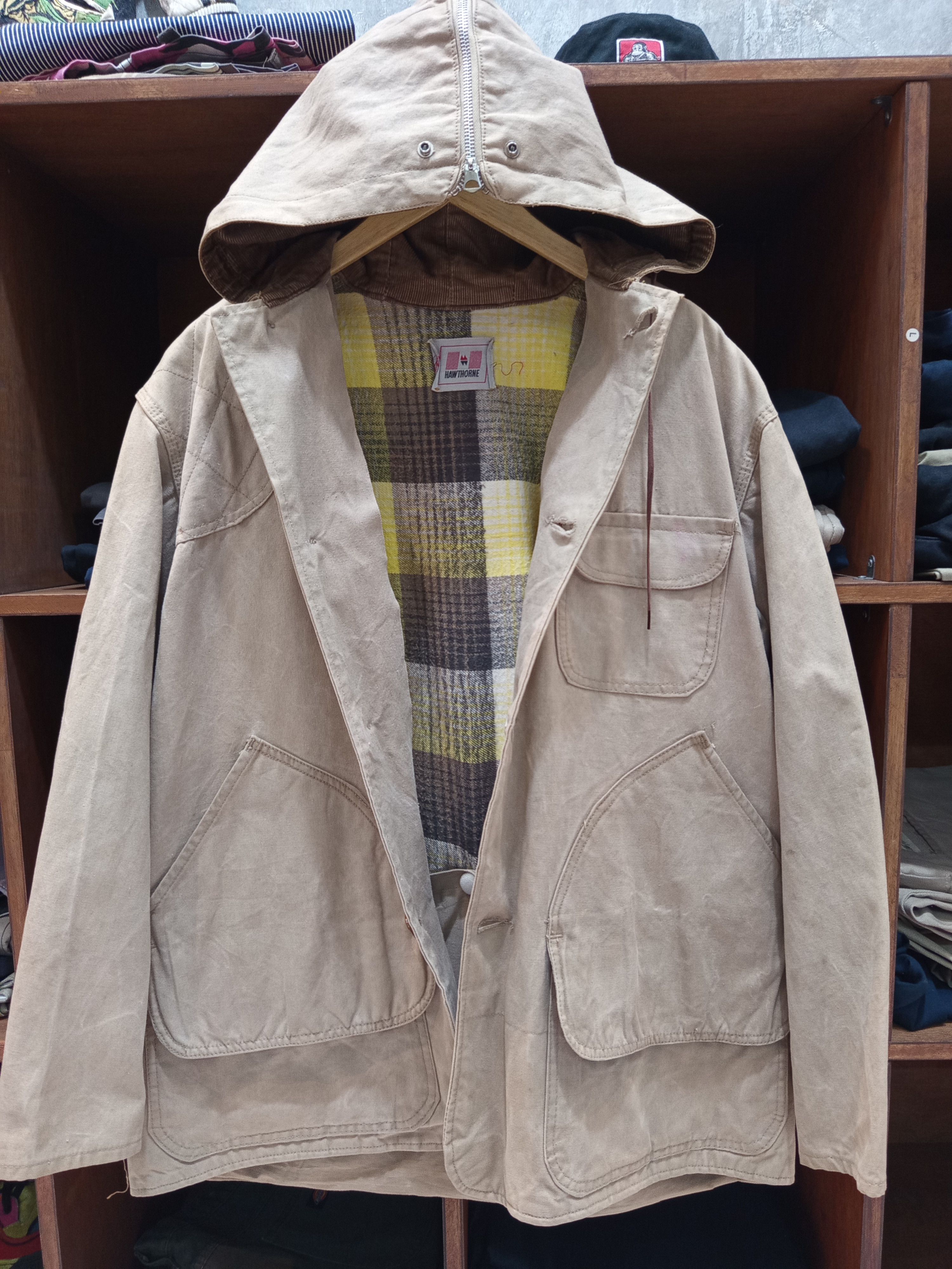 Vintage 1970s Hawthorne Hunting Jacket Size US L / EU 52-54 / 3 - 2 Thumbnail