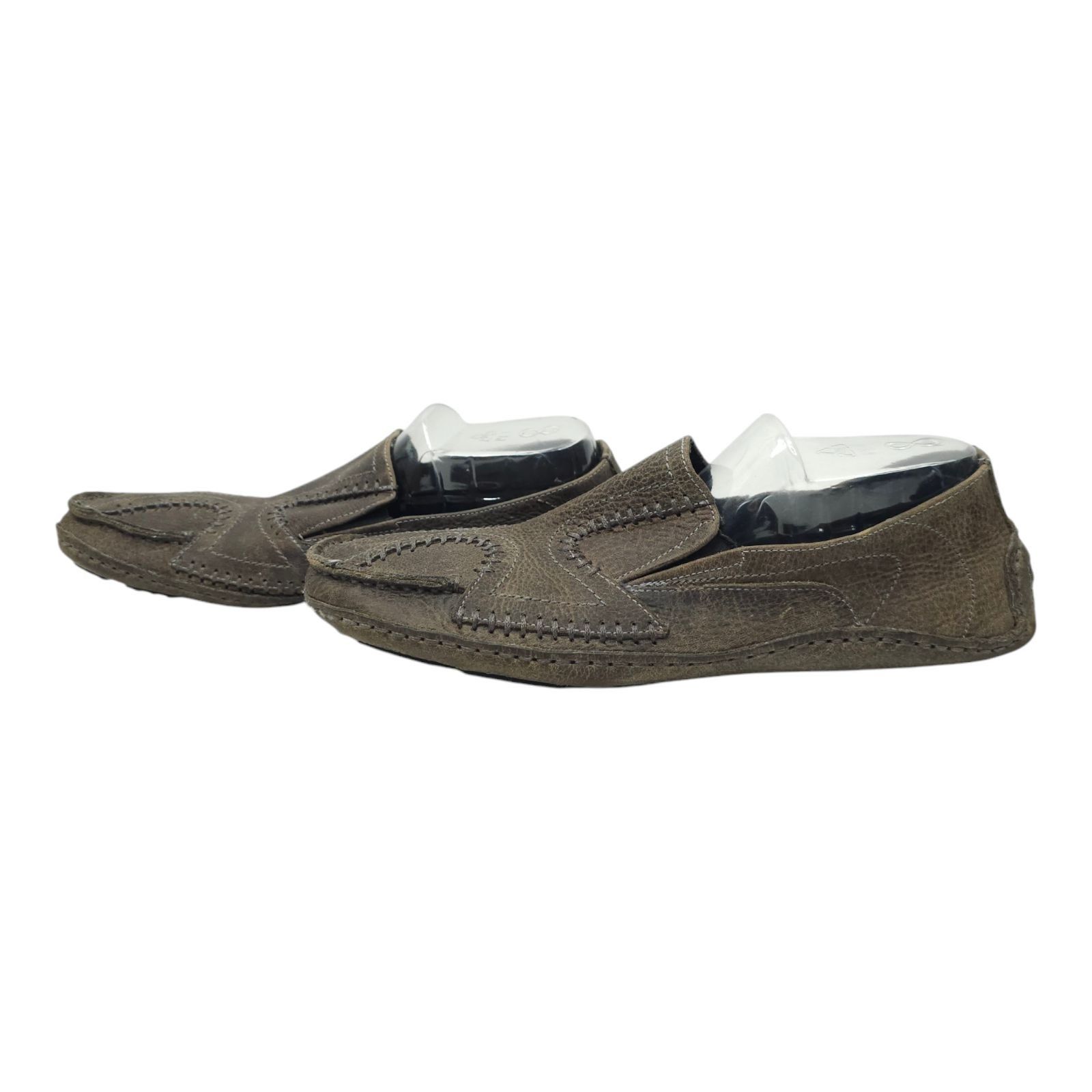 Bed Stu Bed Stu Distressed Leather Stitched Driving Mocs Mens 12 Size US 12 / EU 45 - 1 Thumbnail