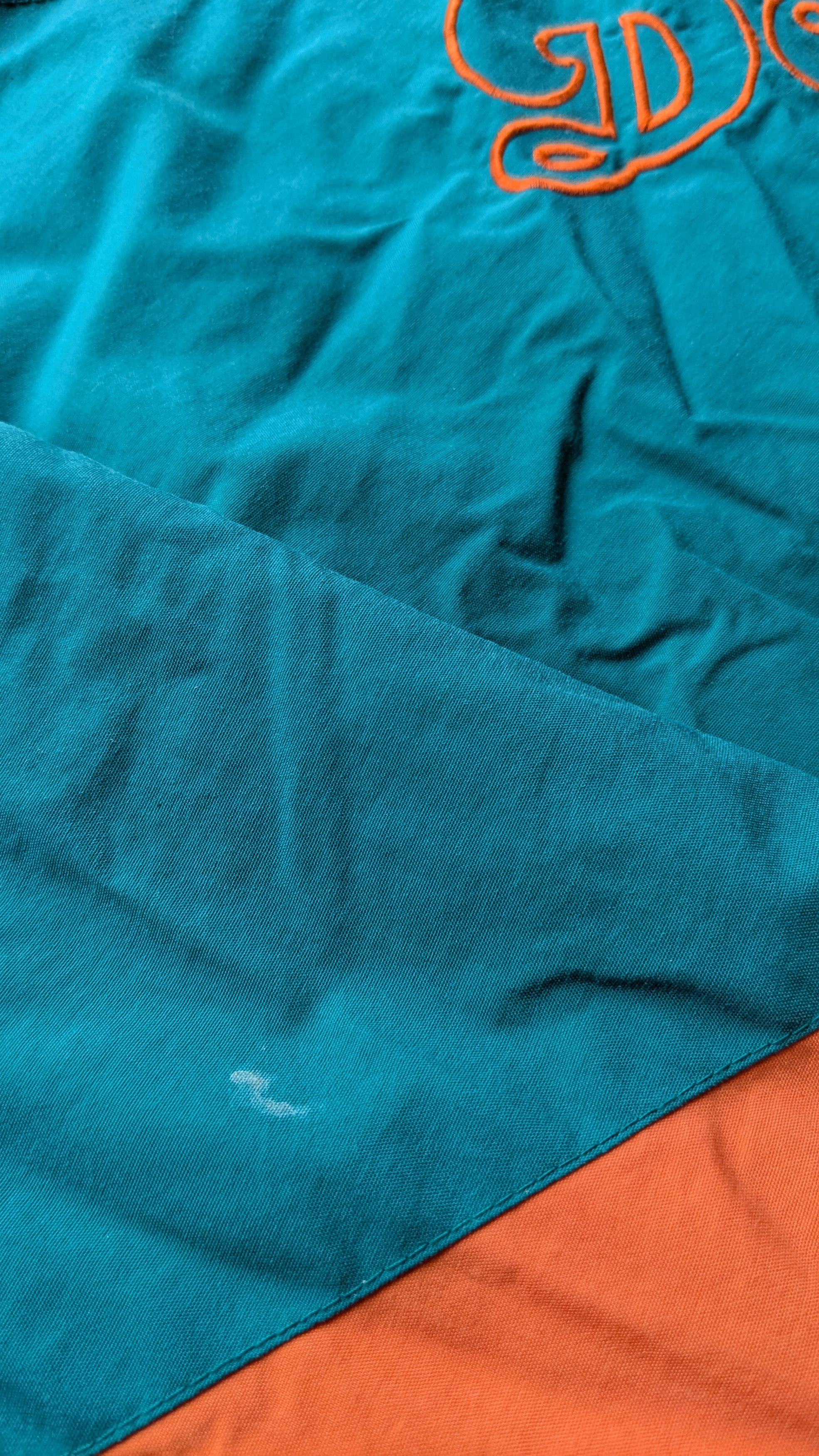 Starter Miami Dolphins 90s STAR windbreaker SHULA teal NFL vintage Size US L / EU 52-54 / 3 - 7 Thumbnail