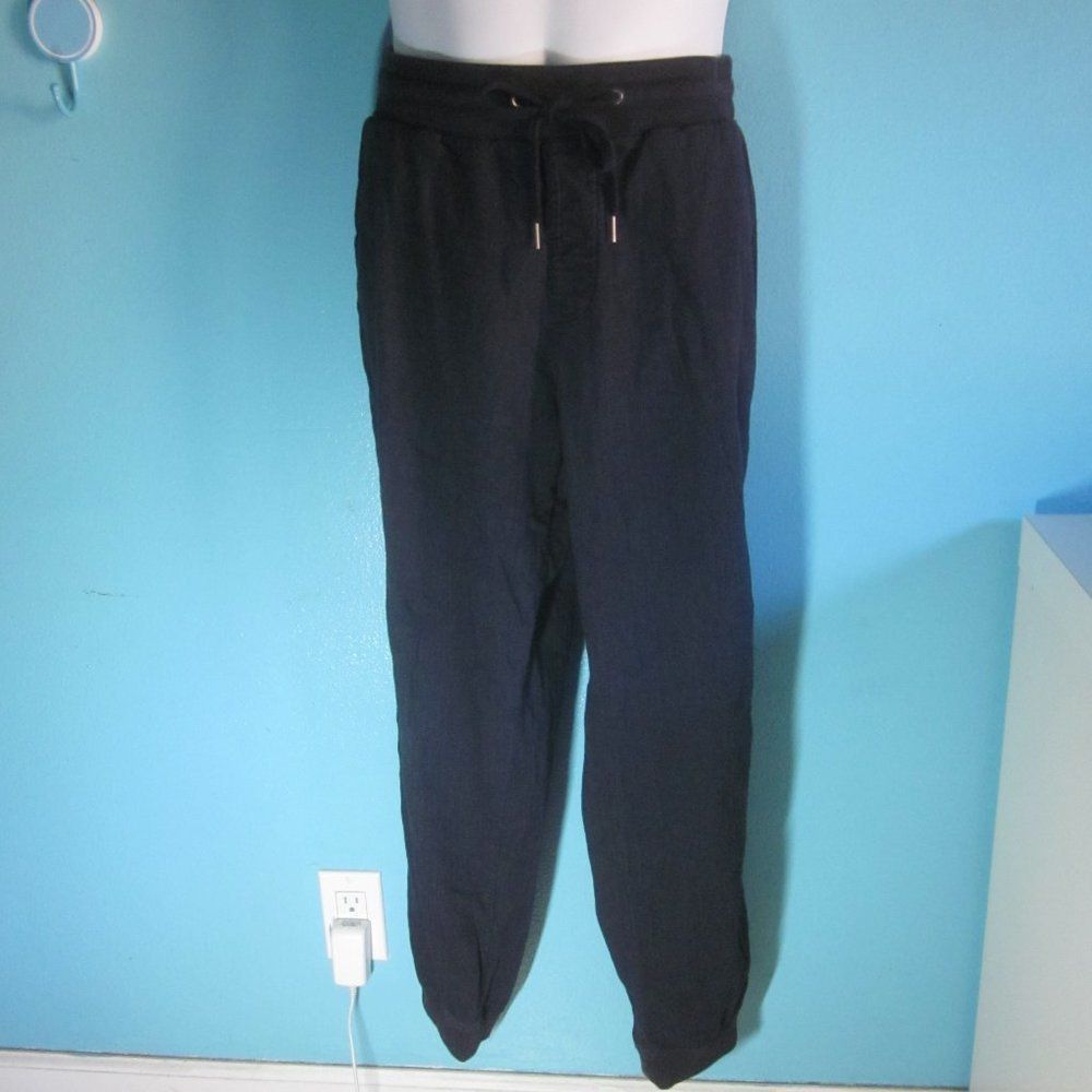 Gap Gap Mens Charcoal Heather Herringbone Jogger Pant Size L Size US 29 - 4 Thumbnail