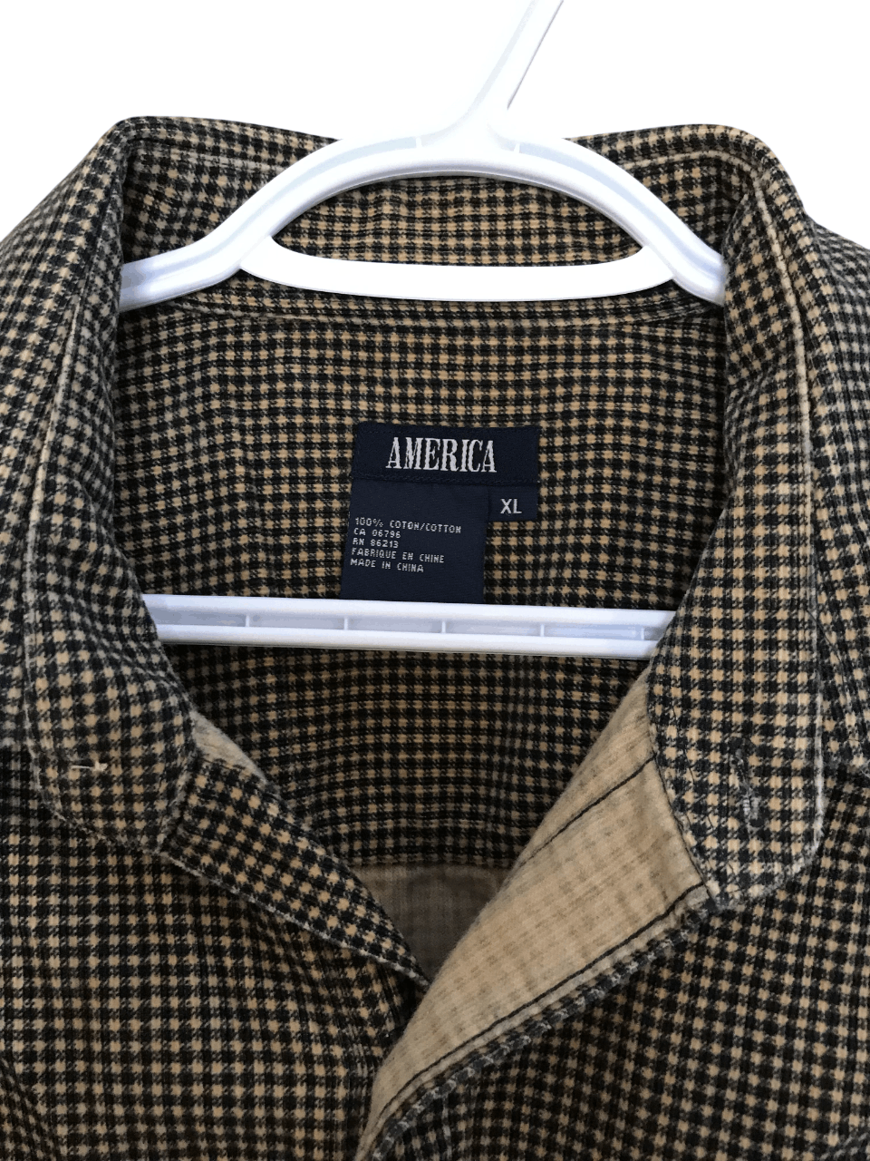 Other Vintage AMERICA Button-Up Dress Shirt Size US XL / EU 56 / 4 - 2 Thumbnail