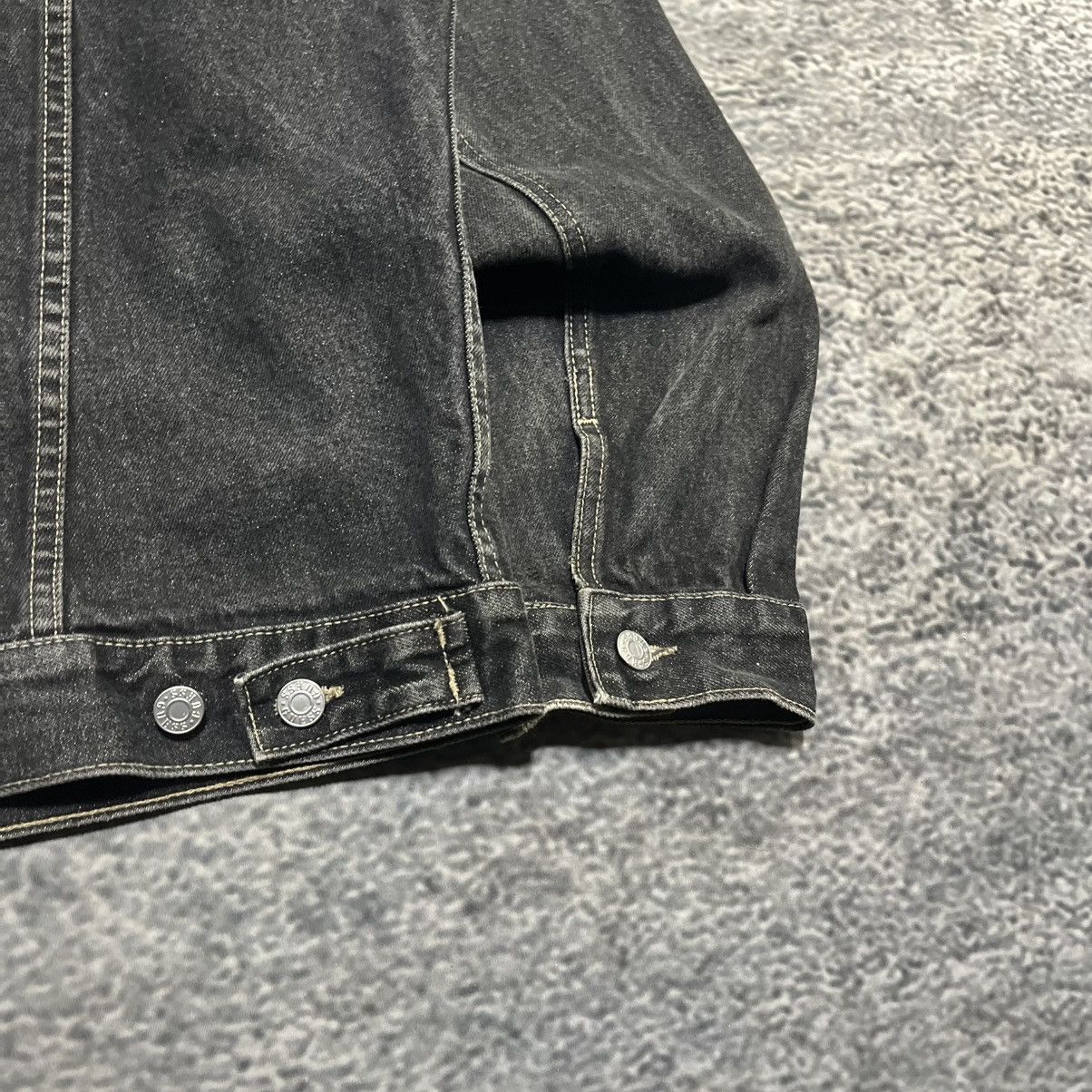 Guess VINTAGE 90s GUESS BLACK DENIM TRUCKER JACKET GRUNGE SIZE 3XL Size US XXL / EU 58 / 5 - 10 Thumbnail