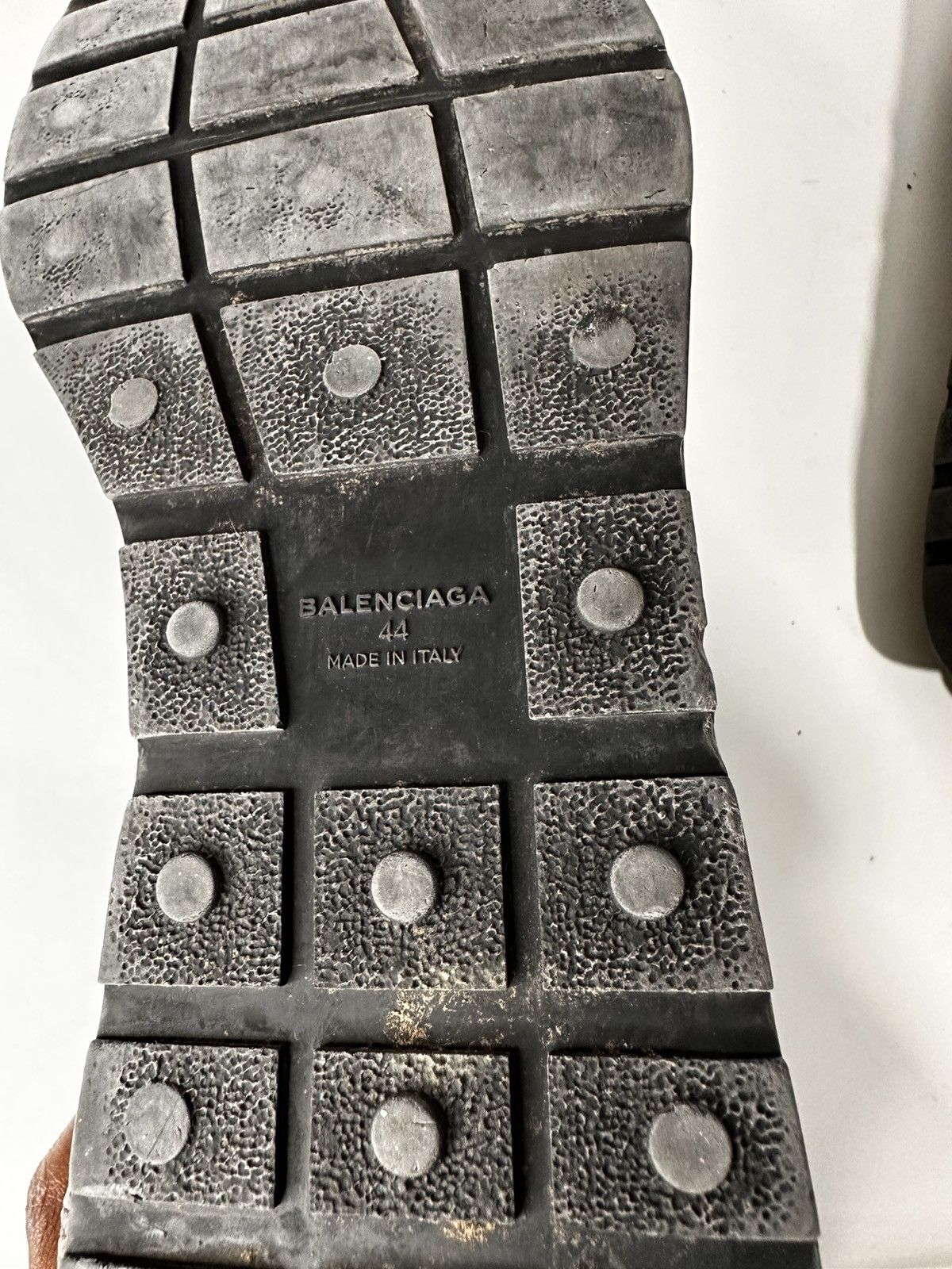 Balenciaga Balenciaga Leather and Mesh Race Runners Mens Sneakers. Size US 11 / EU 44 - 11 Thumbnail