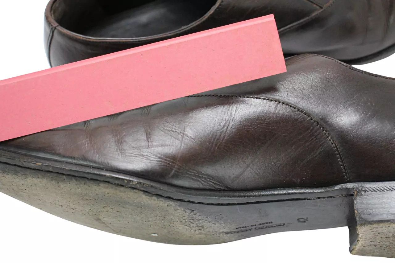 Giorgio Armani GIORGIO ARMANI Shoes Men's EU 42 Rigid Leather Almond Toe Size US 9 / EU 42 - 12 Thumbnail