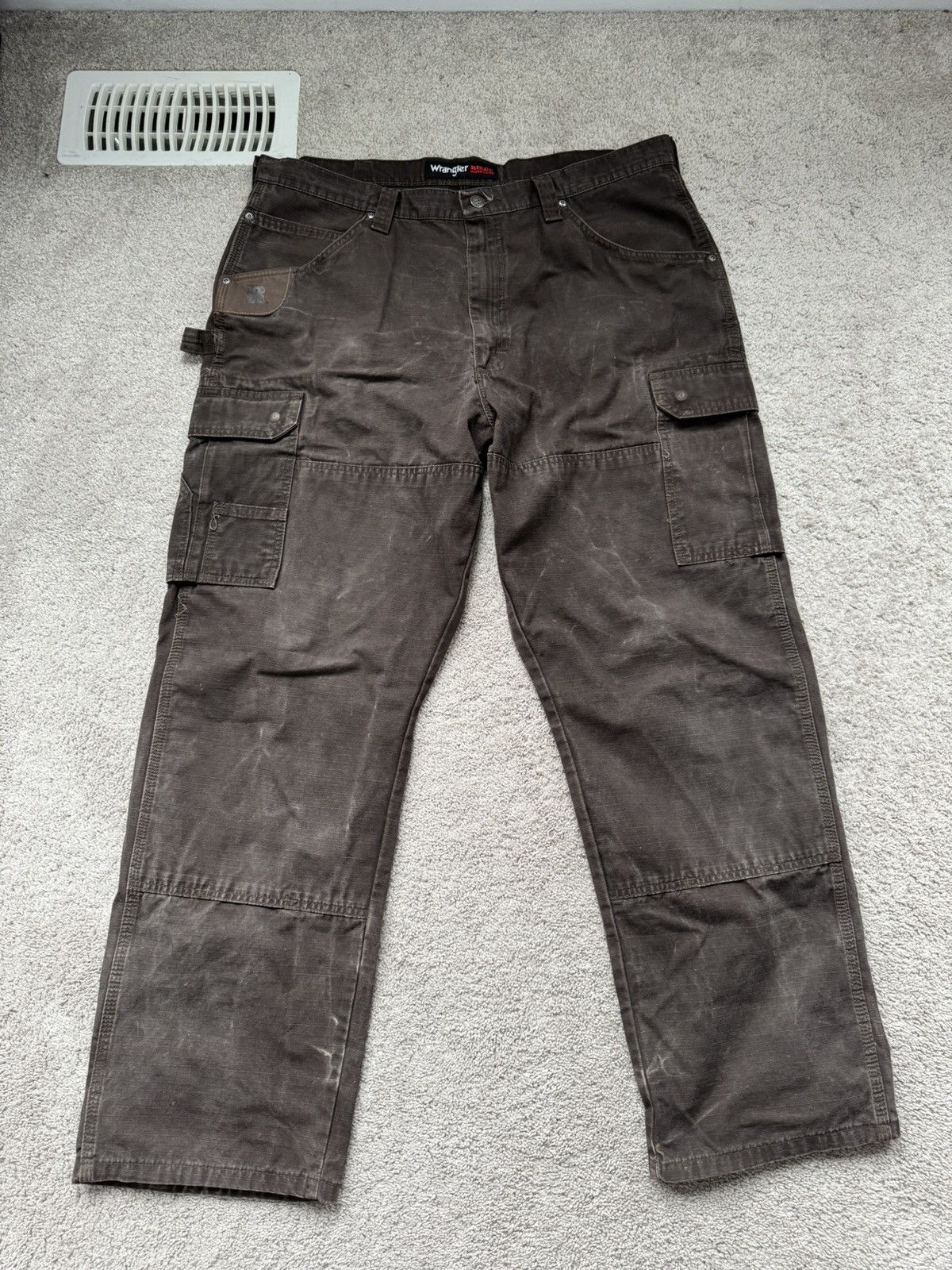 Vintage × Wrangler Wrangler work pants Size US 38 / EU 54 - 1 Thumbnail