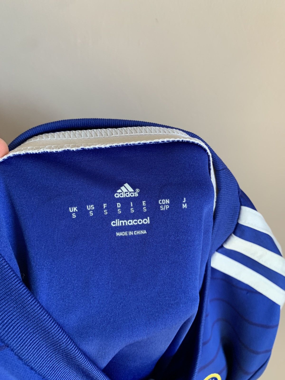 Adidas × Chelsea Soccer Chelsea London 2015 Home Football Shirt Adidas Soccer Jersey Size US S / EU 44-46 / 1 - 13 Thumbnail