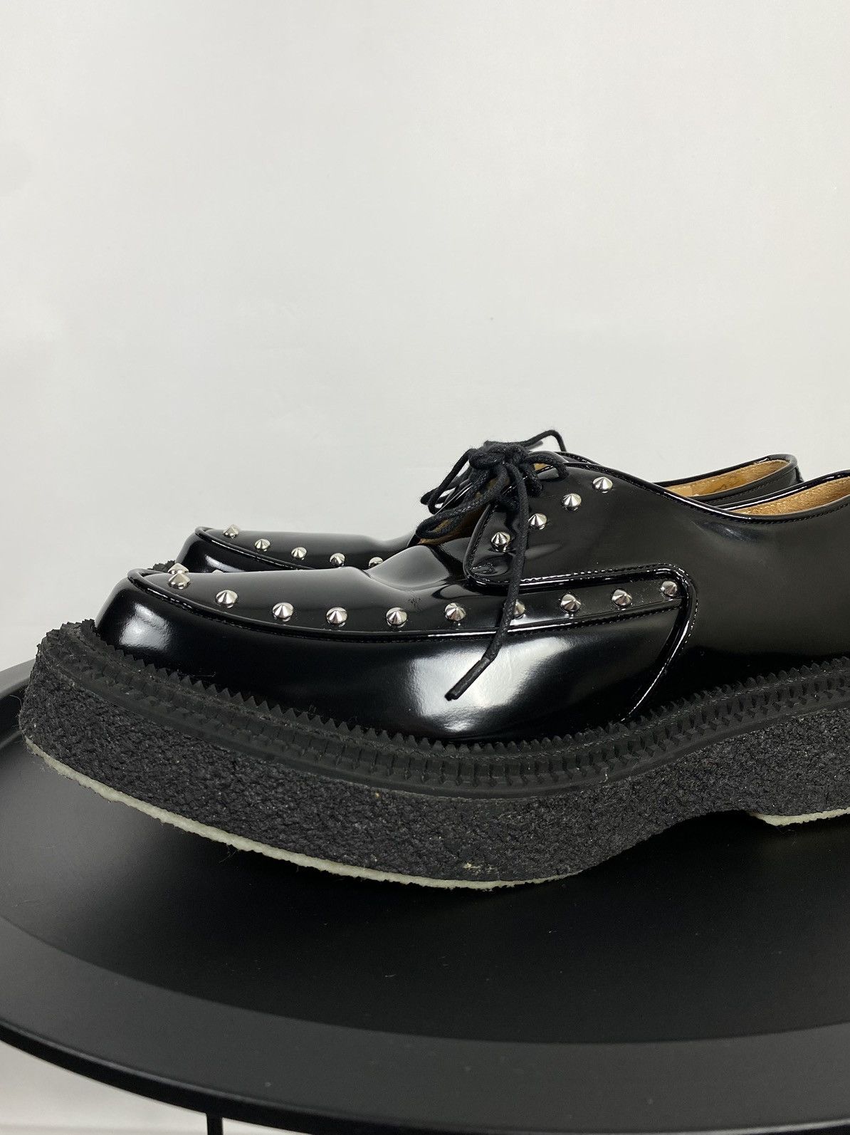 H&M GIAMBATTISTA VALLI x H&M Black Creeper Shoes Loafers Size US 8.5 / EU 41-42 - 11 Thumbnail