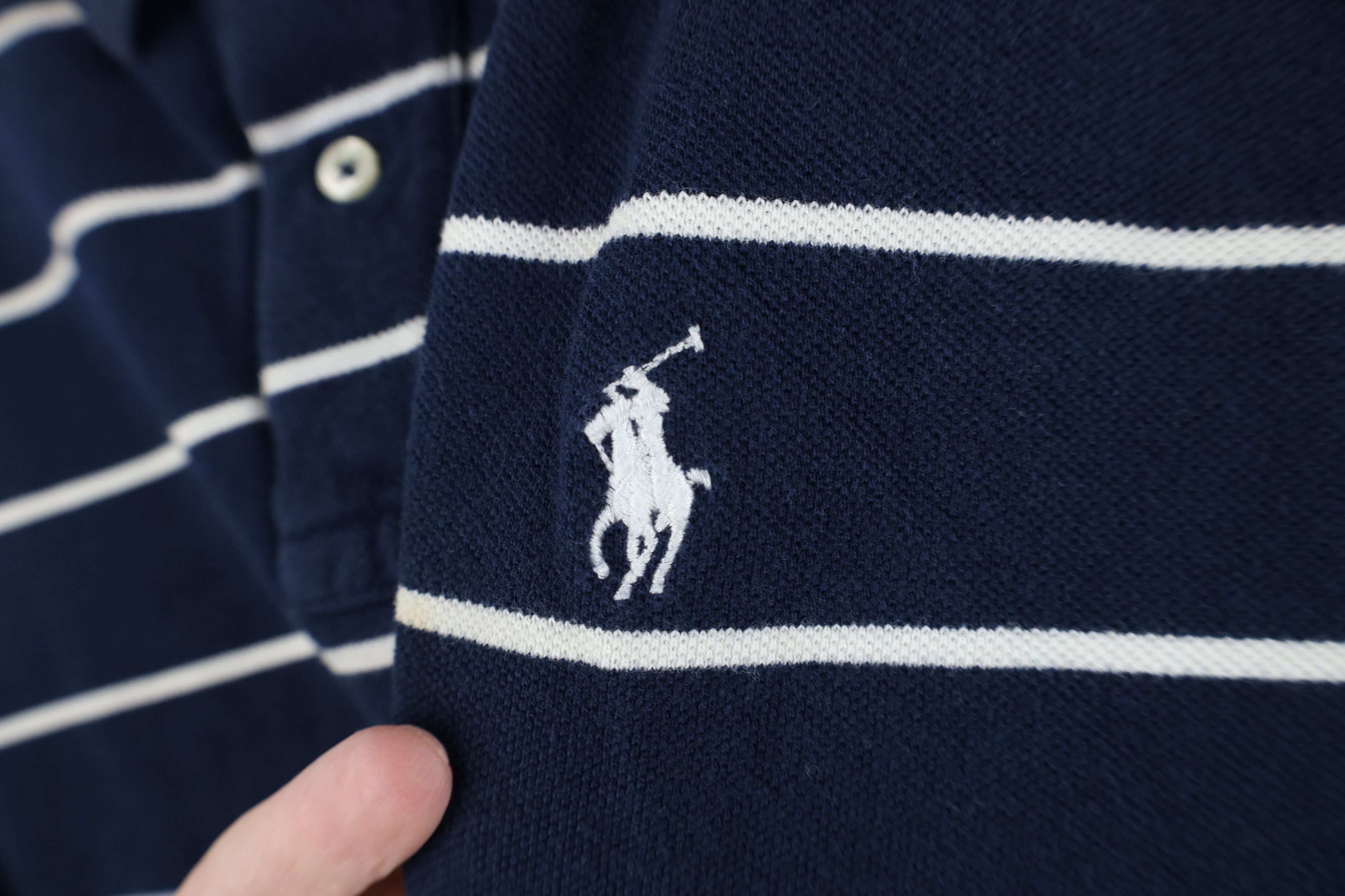 Ralph Lauren Vintage 90s Ralph Lauren Collared Golf Polo Shirt Blue Size US M / EU 48-50 / 2 - 4 Thumbnail