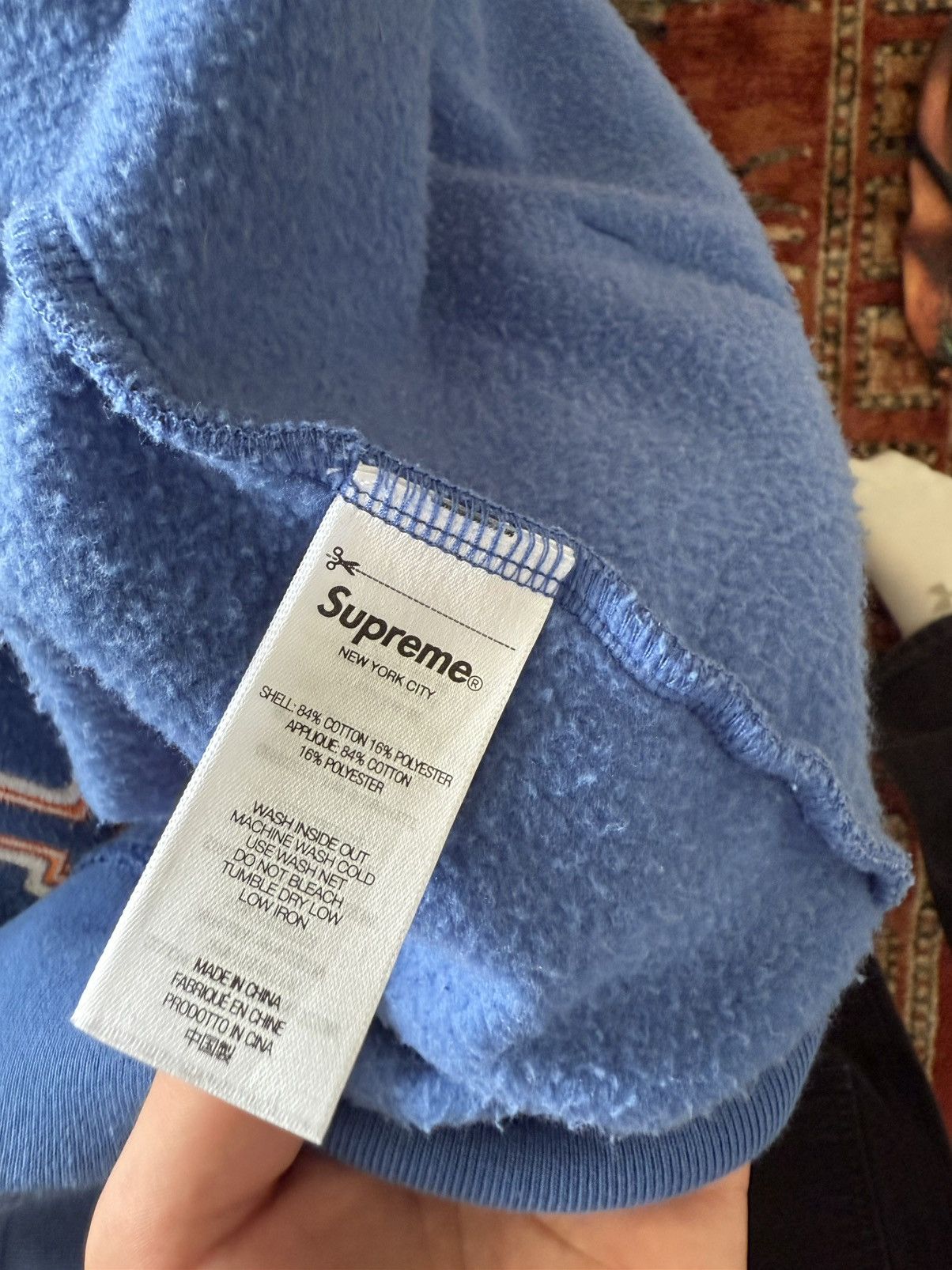 Supreme Supreme State Washed Royal Size US L / EU 52-54 / 3 - 10 Thumbnail