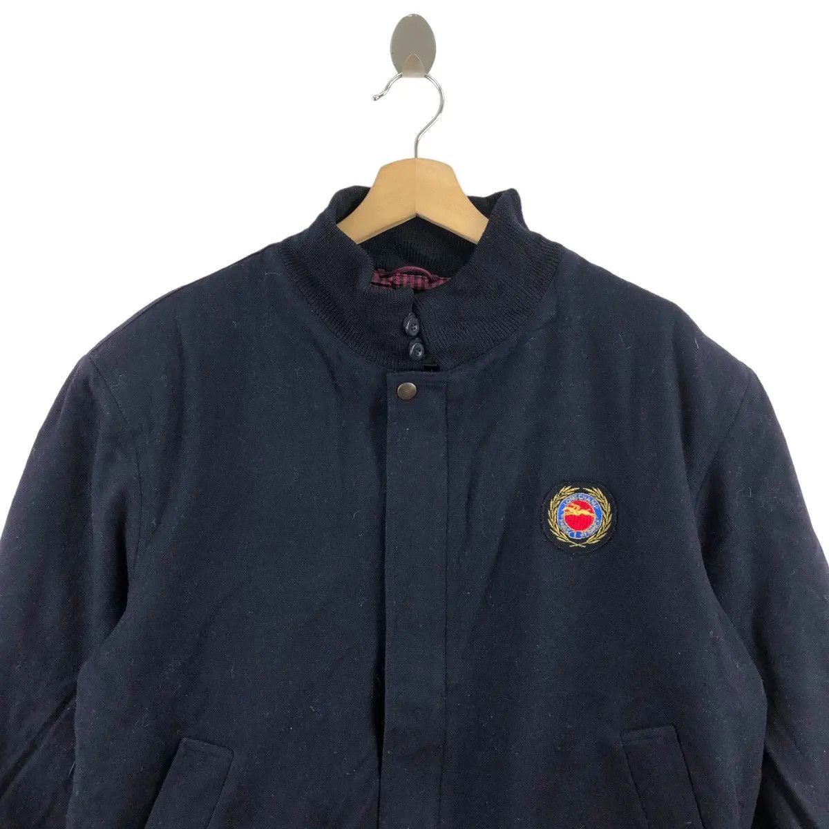 Longchamp Vintage 80’ LONGCHAMP PARIS Made In Italy Bomber Jacket Size US L / EU 52-54 / 3 - 3 Thumbnail