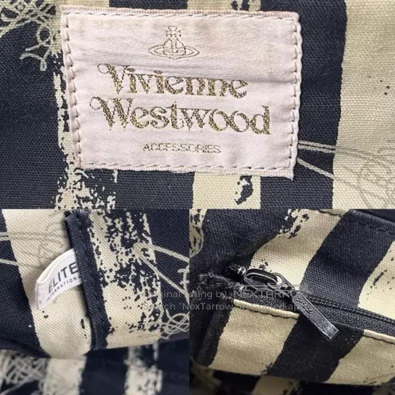 Vivienne Westwood Vivienne Westwood size os Academy Style Accord Bag, Black S Size ONE SIZE - 9 Thumbnail