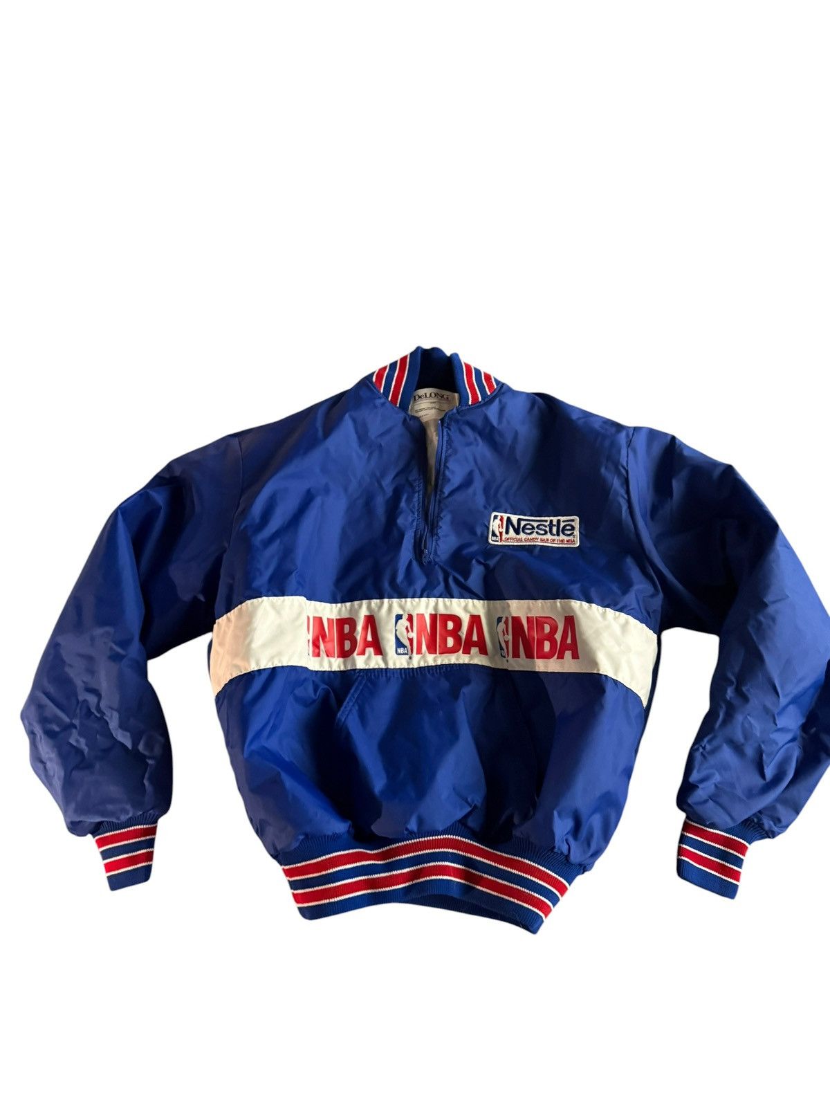 Delong Vintage Delong 80s NBA Nestle Puffer Jacket Size L Size US L / EU 52-54 / 3 - 1 Thumbnail