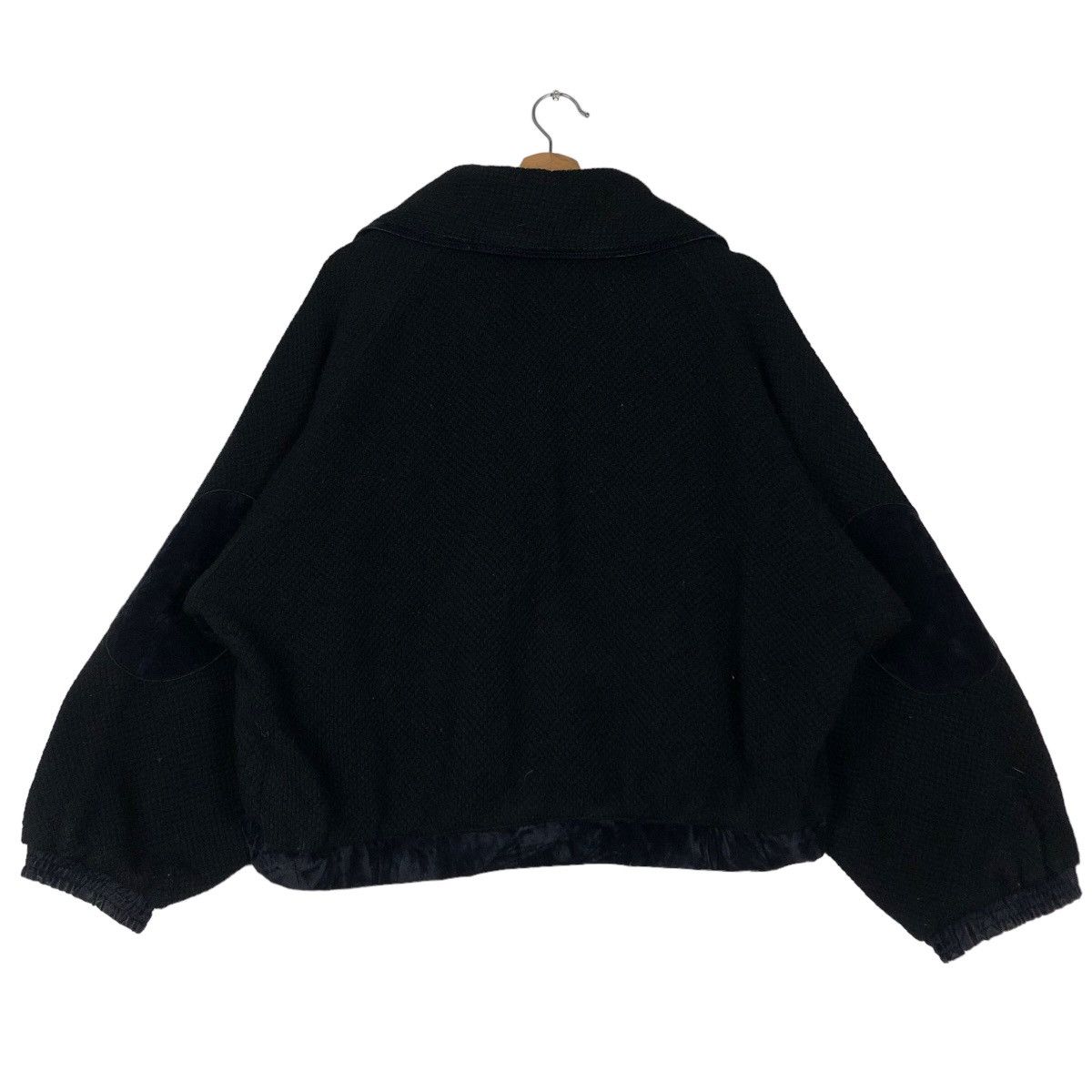 Japanese Brand 🔥Vintage Cropped Bomber Jacket Black Issey Miyake Japan Size US M / EU 48-50 / 2 - 10 Thumbnail