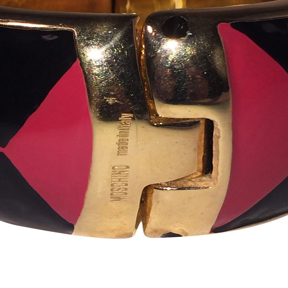 Moschino Moschino Archivo Argile Joker Clamper Bangle Runway Size ONE SIZE - 6 Thumbnail