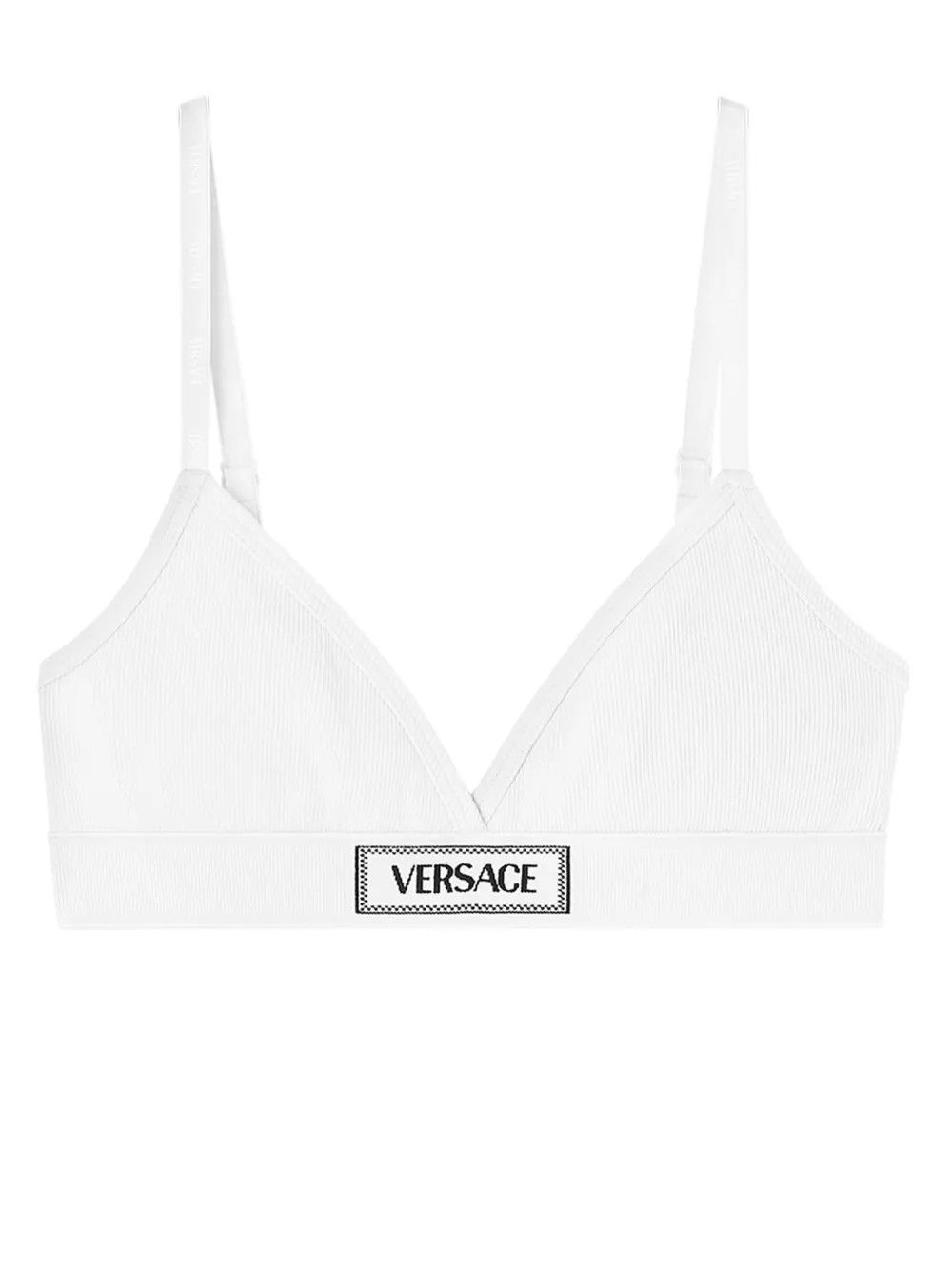 Versace o1y0226 Size : 2 US Logo Triangle Bra in White Size ONE SIZE - 1 Thumbnail